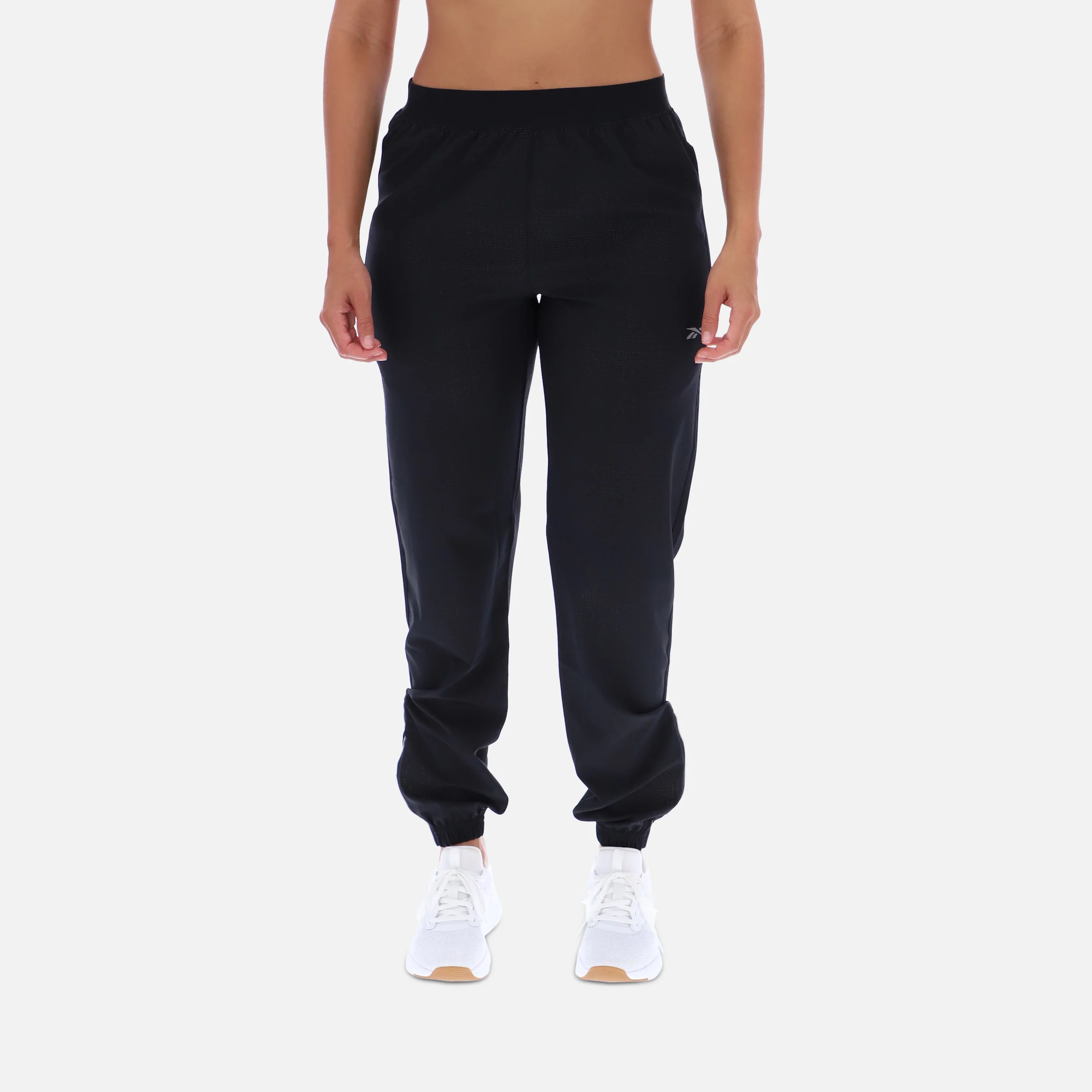 4way Cuff Hem Pant Black