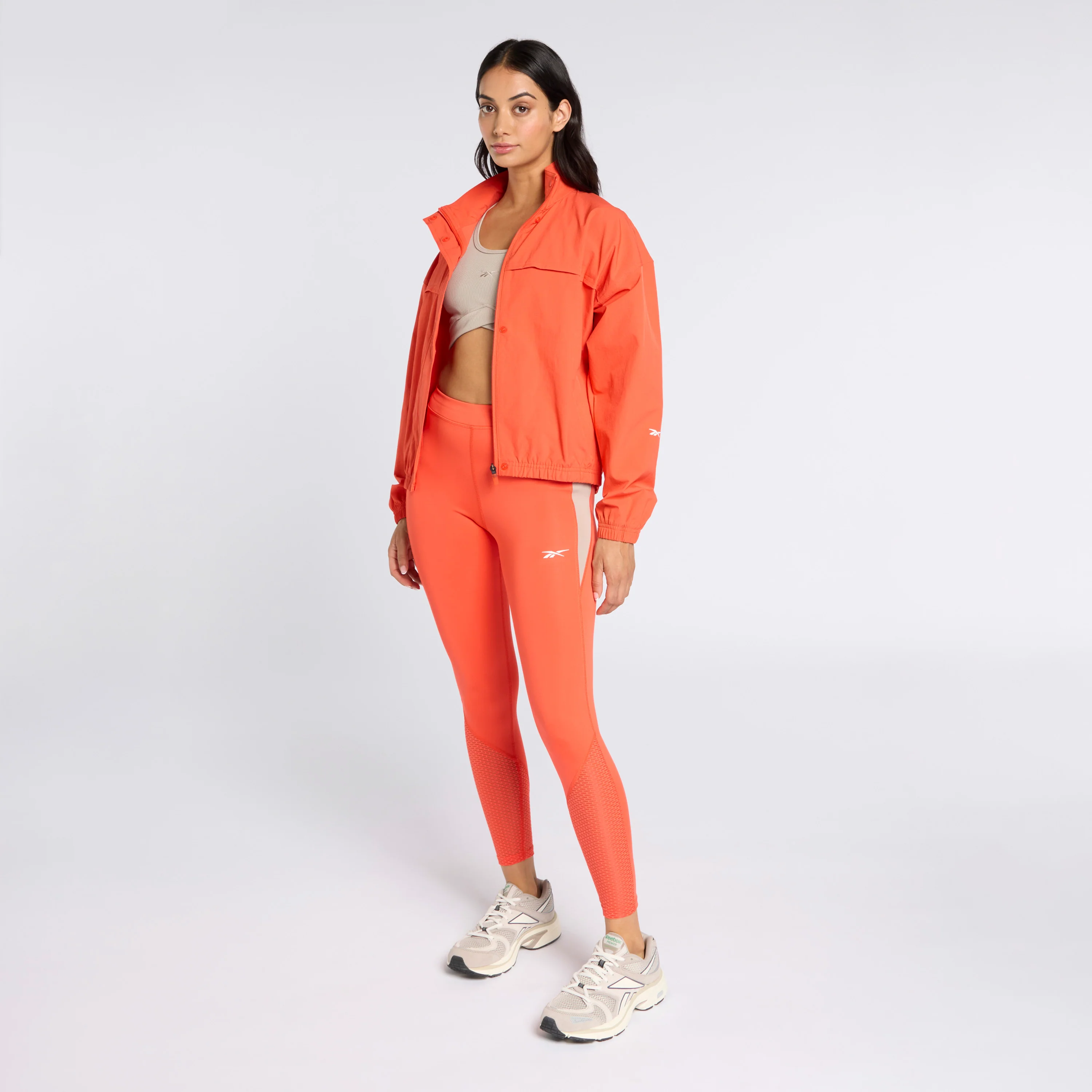 Active Collective Skystretch Woven Jacket Dynamic Red - Image 3