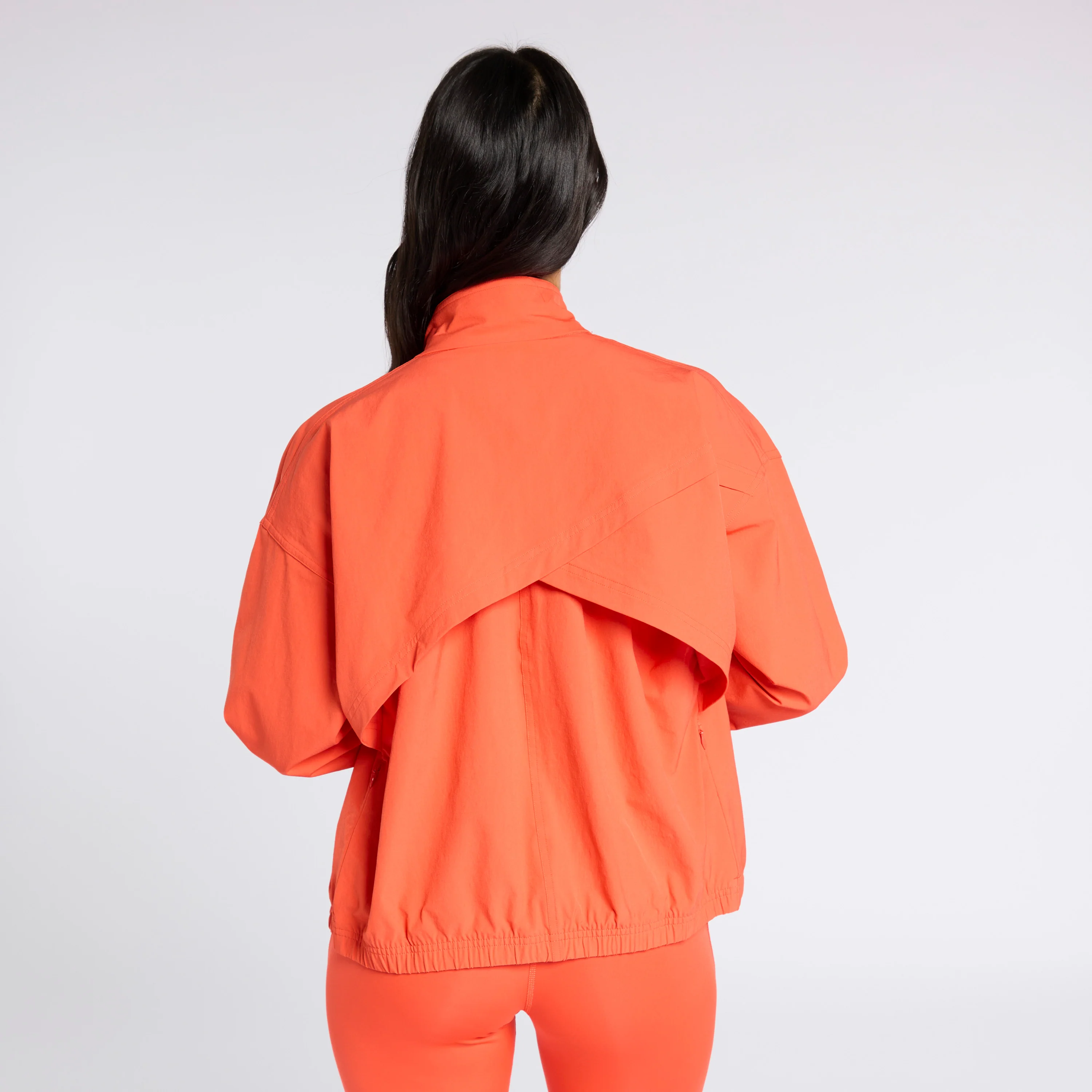 Active Collective Skystretch Woven Jacket Dynamic Red - Image 4