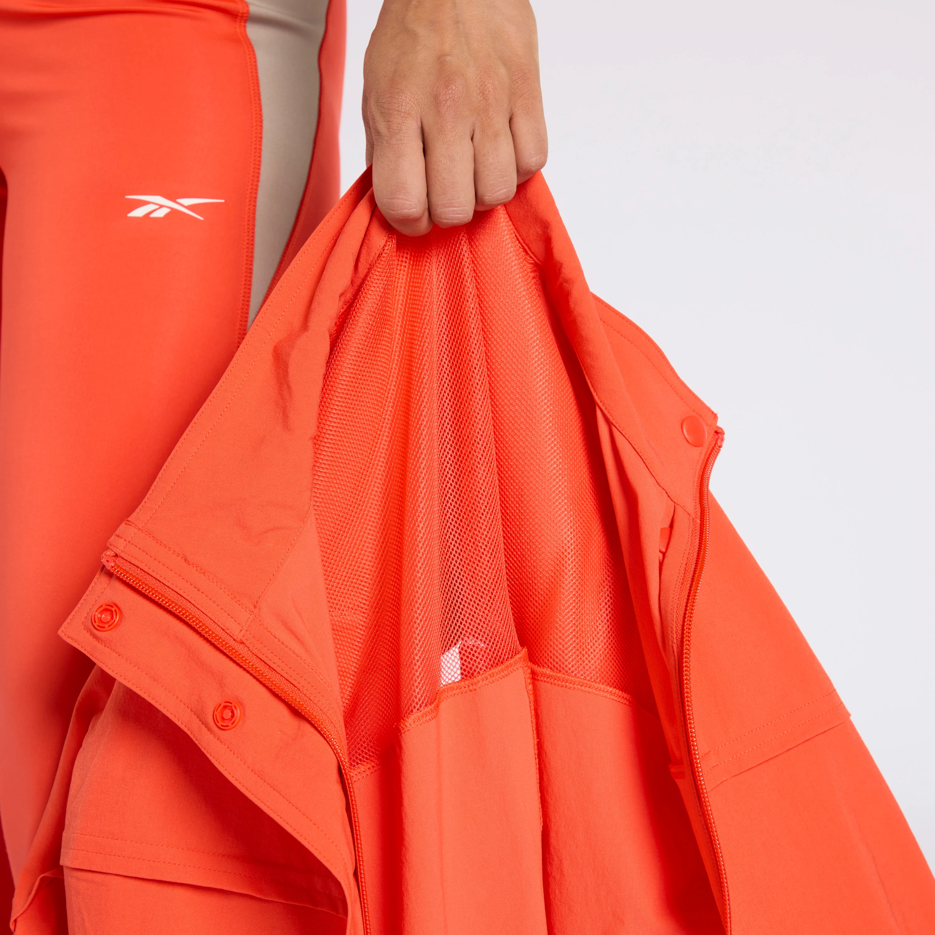 Active Collective Skystretch Woven Jacket Dynamic Red - Image 6