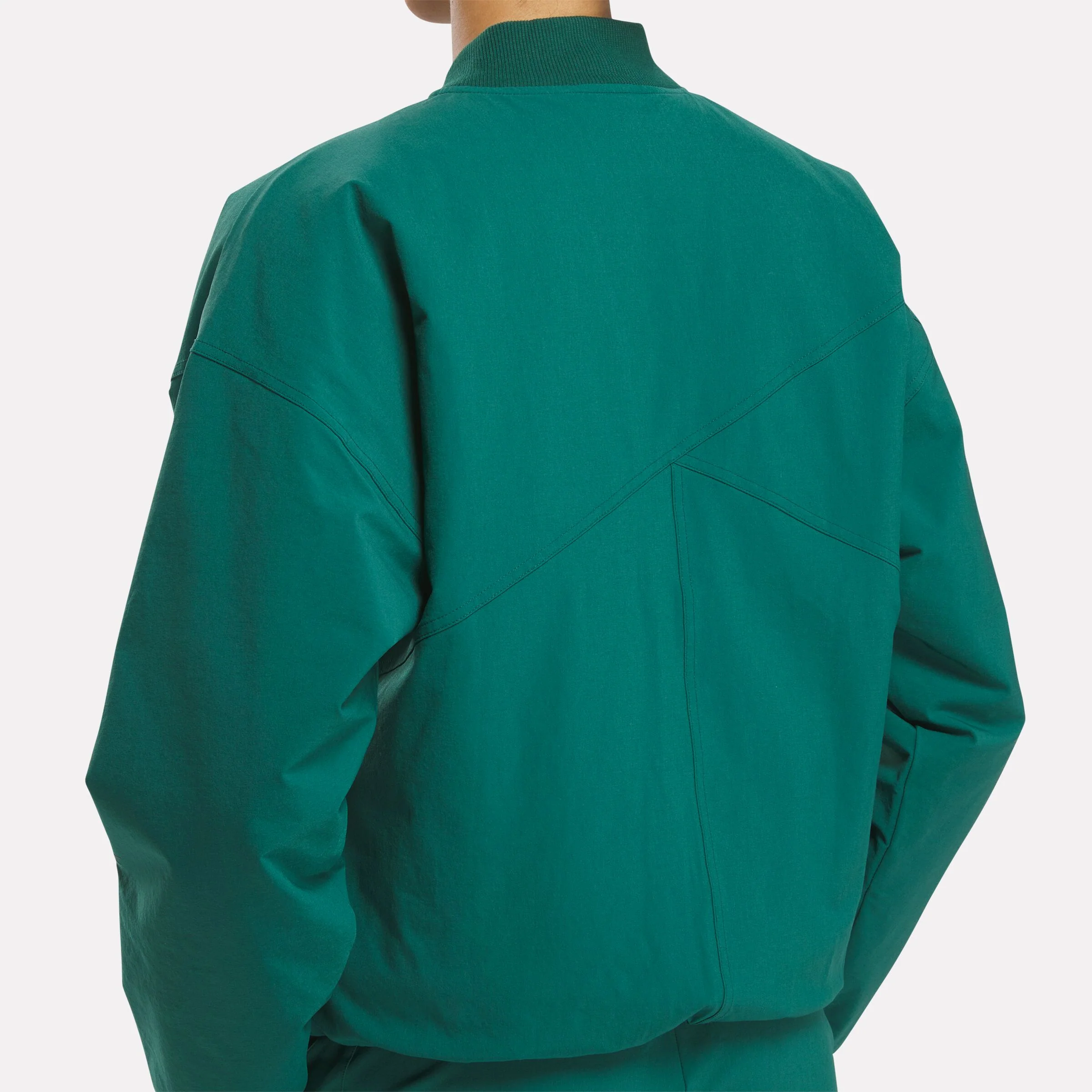 Active Collective Skystretch Woven Padded Jacket Collegiate Green - Image 5