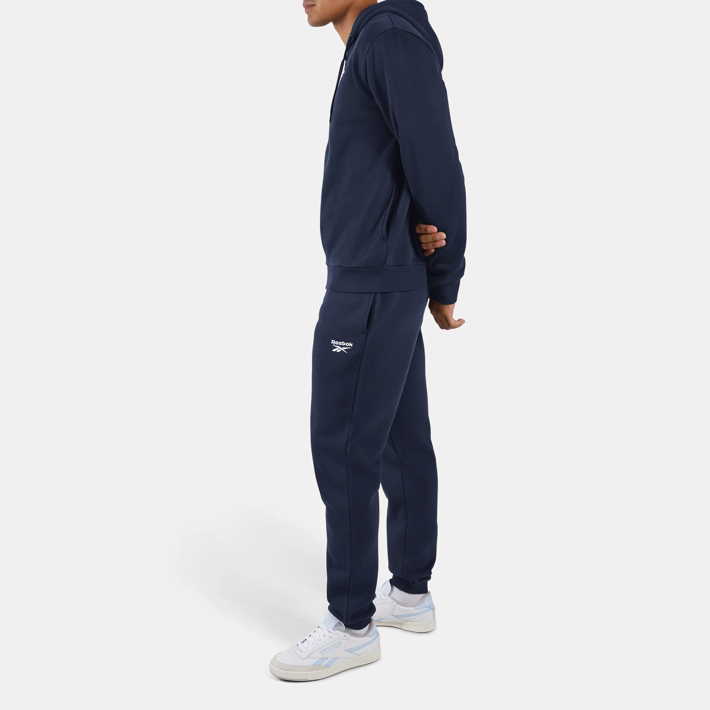 Andre Small Logo Cuffed Pant Vector Navy - Image 2