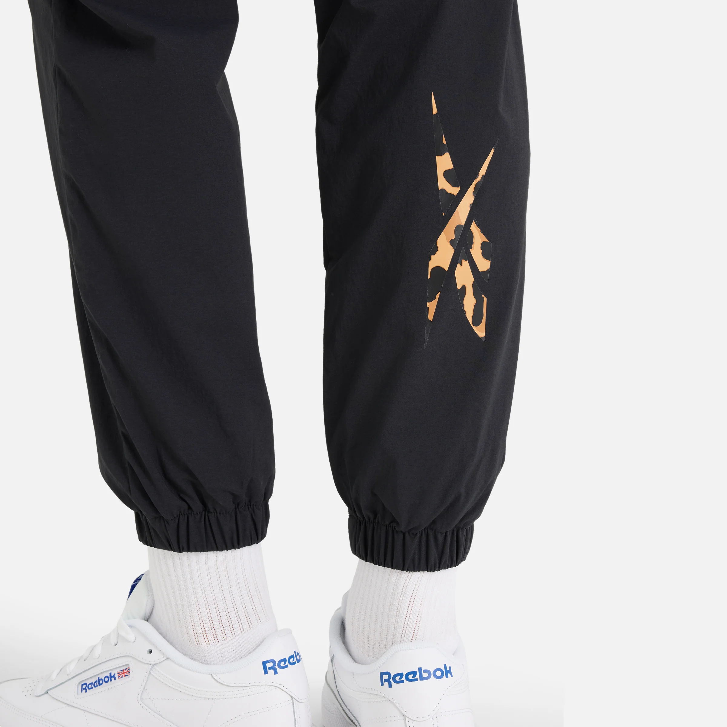 Animal Print Vector Track Pant Black - Image 5