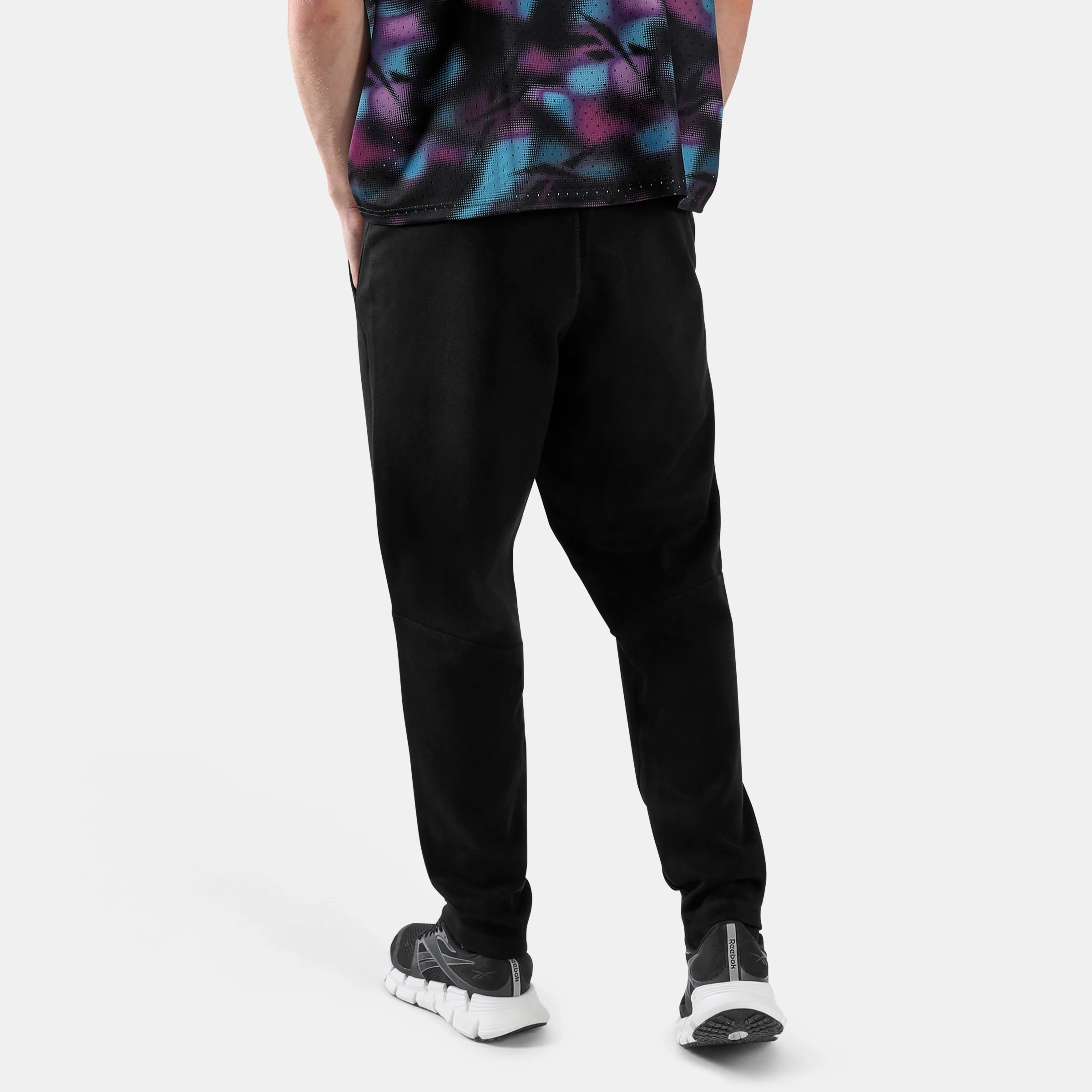 Athlete Doubleknit Pants Black/Virtual Blue - Image 3