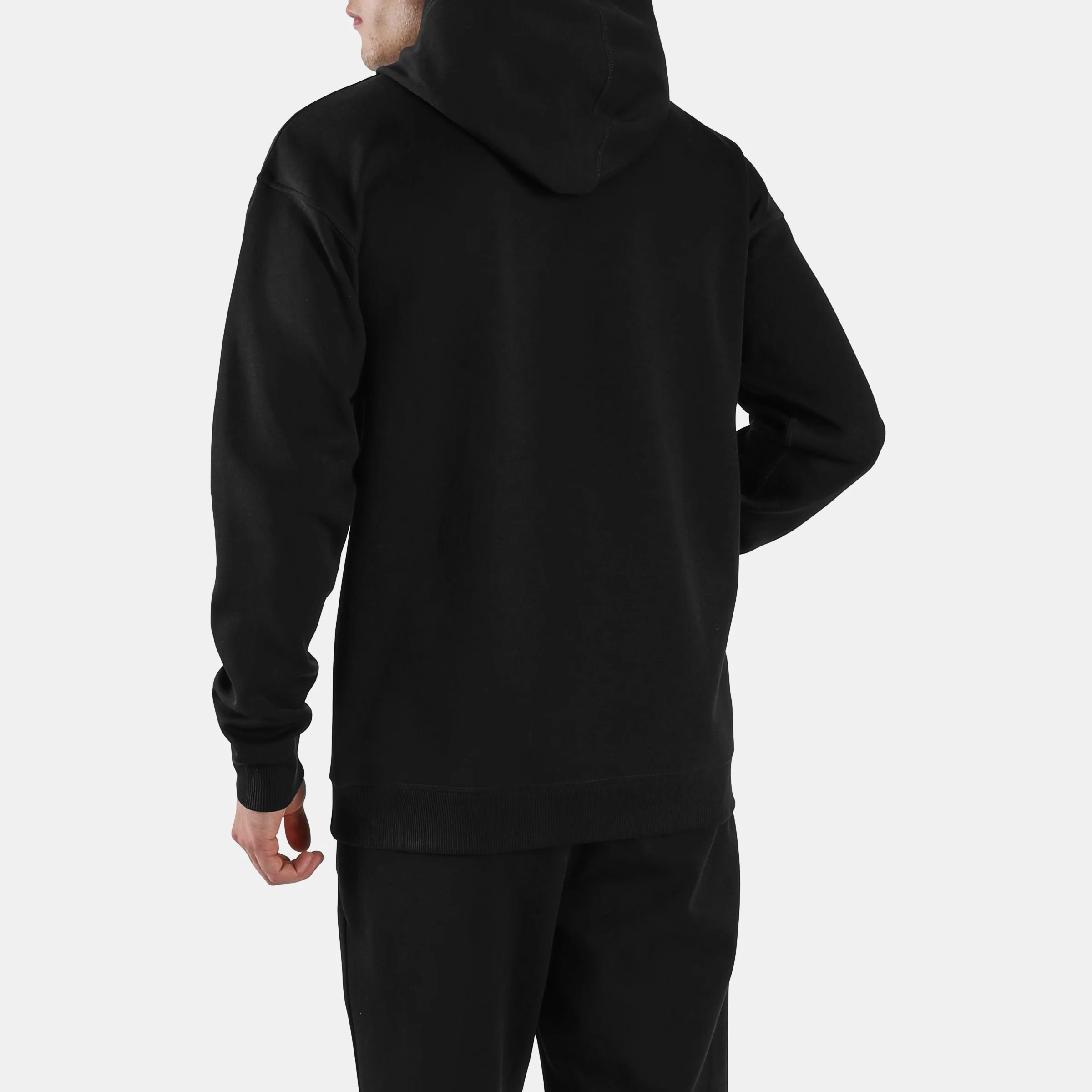Athlete Doubleknt Fullzip Hood Black - Image 3
