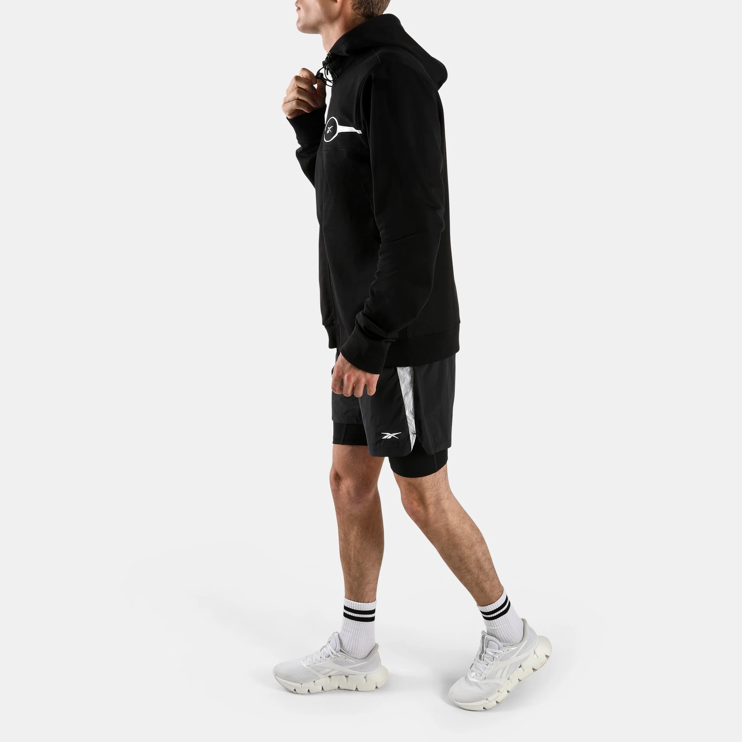 Athlete Flex 2 In 1 Shorts Black - Image 2