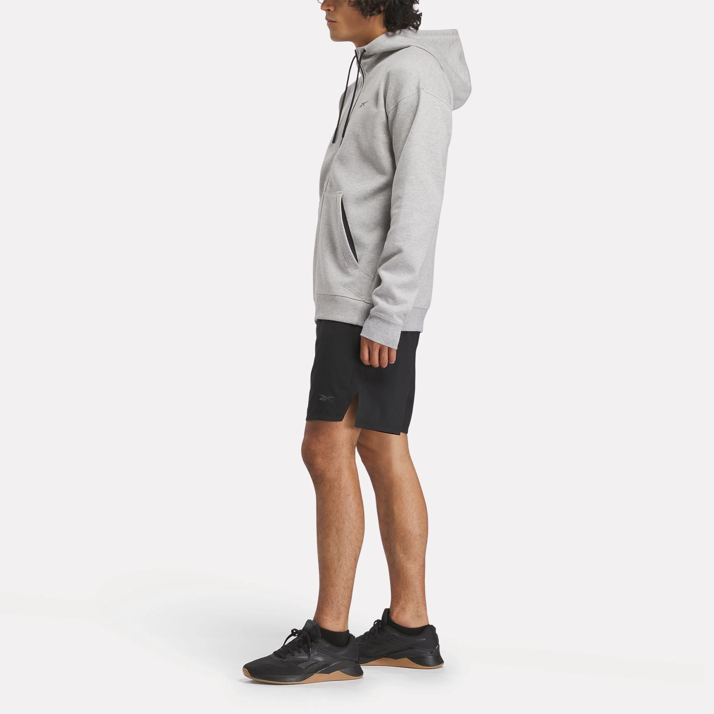 Athlete Full Zip Medium Grey Heather - Image 2