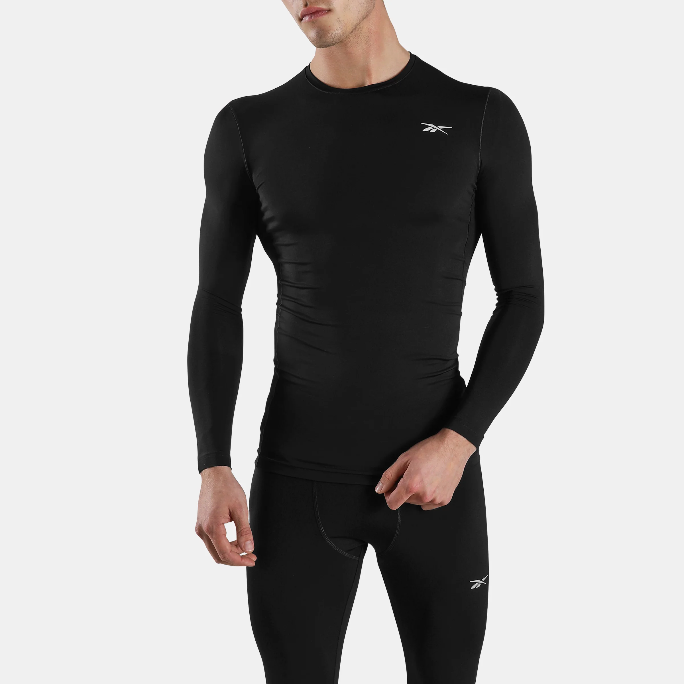 Athlete Performance Comp Ls Black