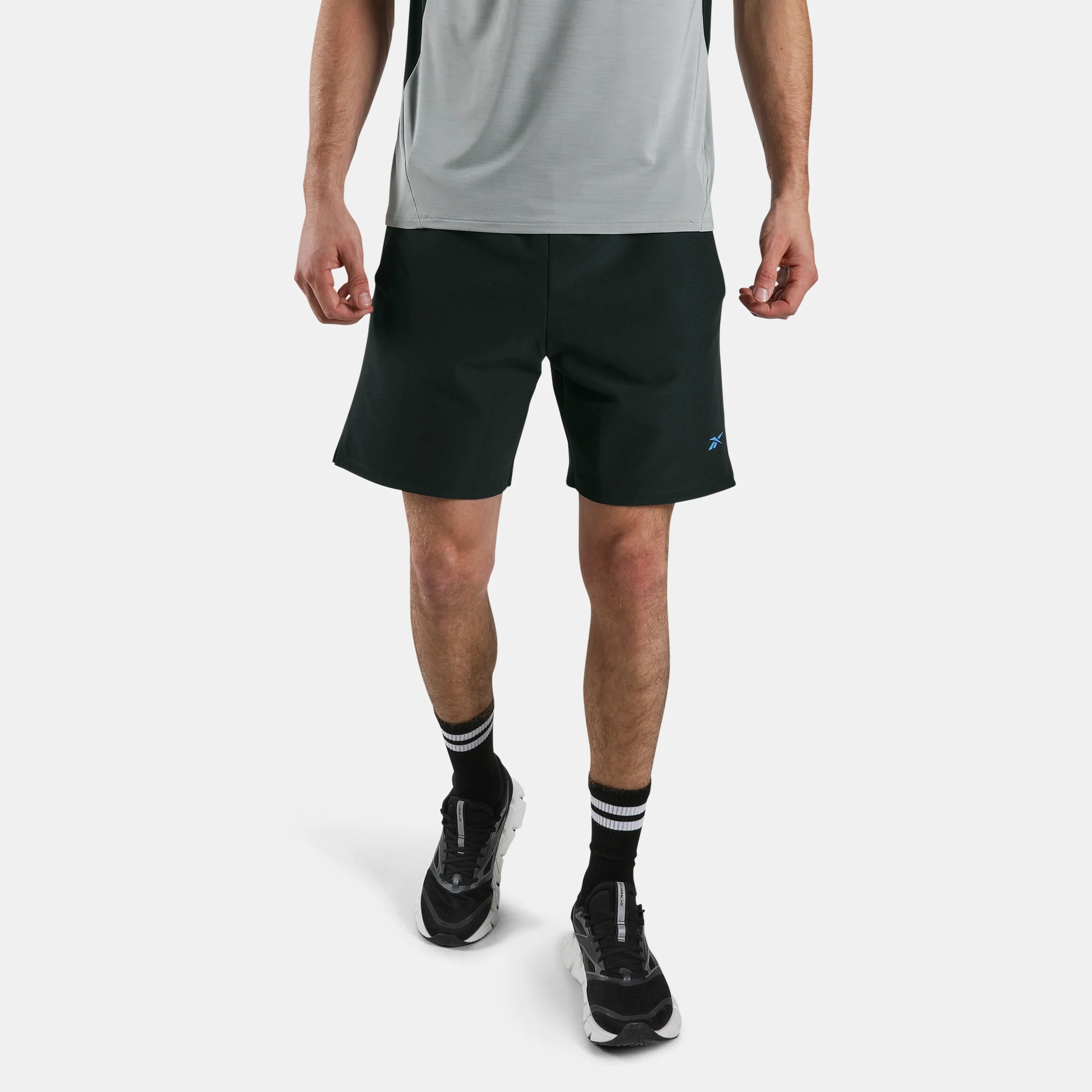 Athlete Short Black/Virtual Blue