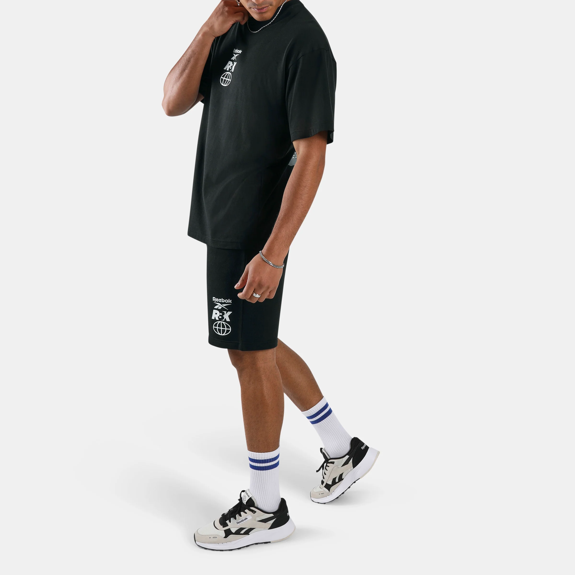 Back Fade Tshirt Black - Image 2
