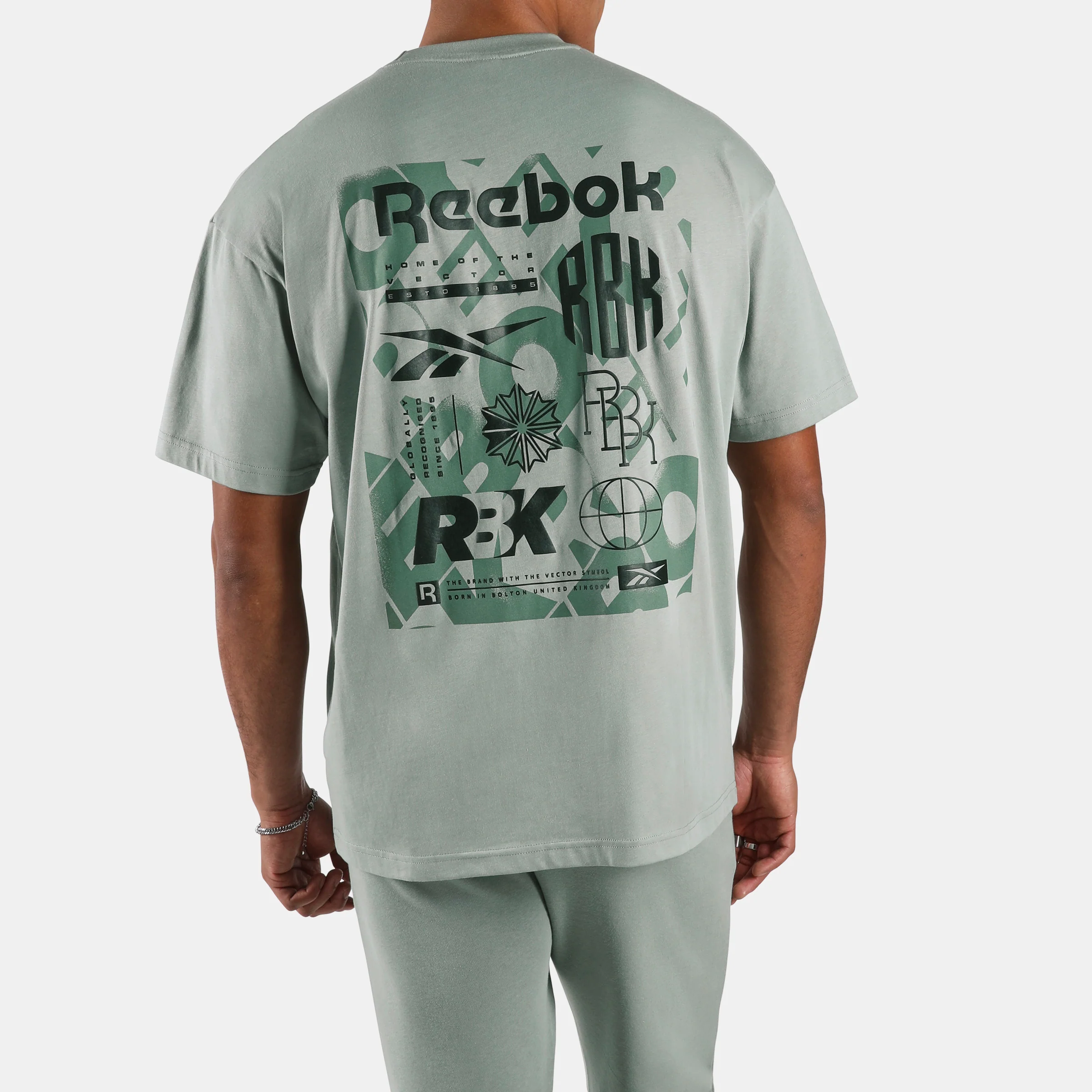 Back Fade Tshirt Light Fog - Image 3