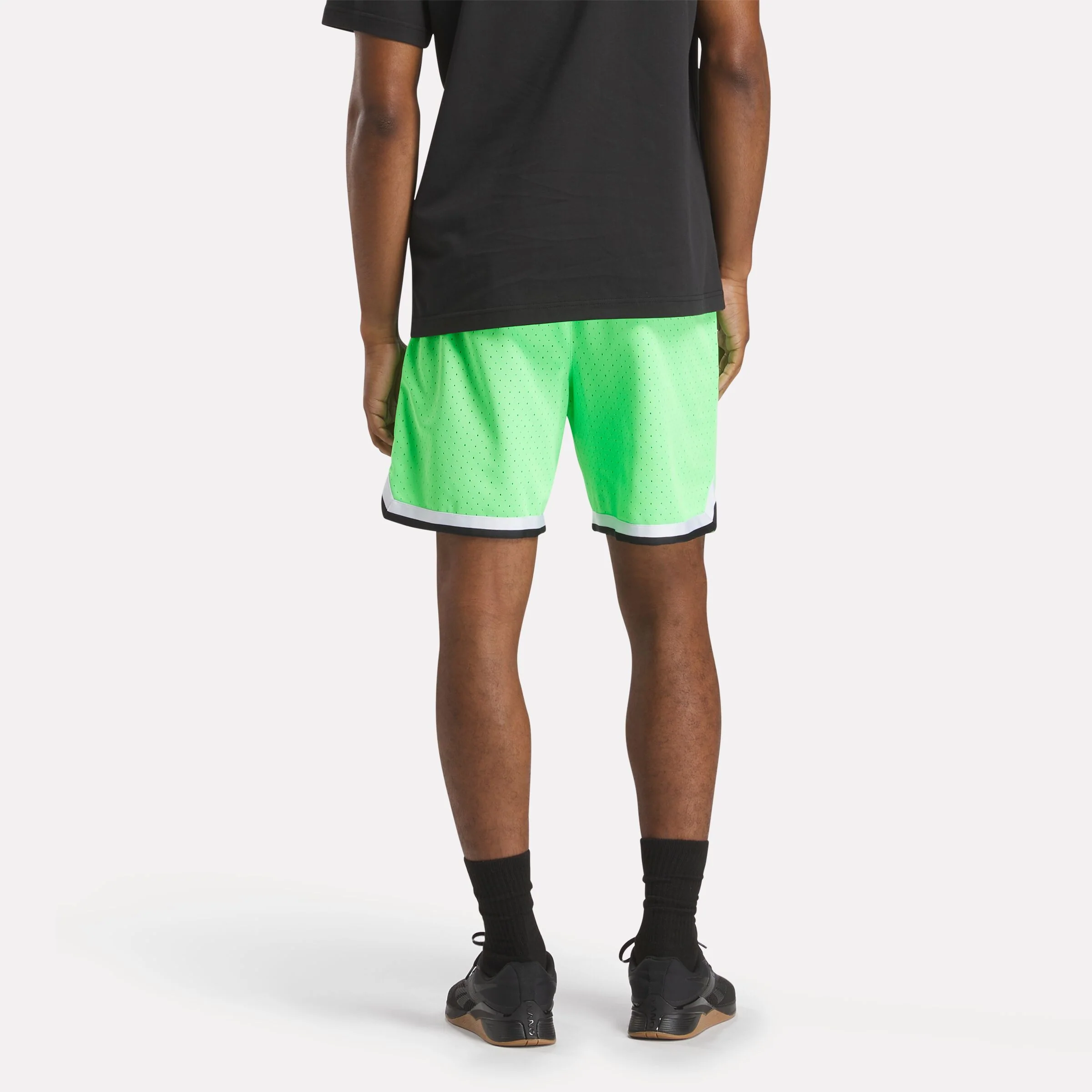 Basketball Transition Short Solar Lime - Image 3