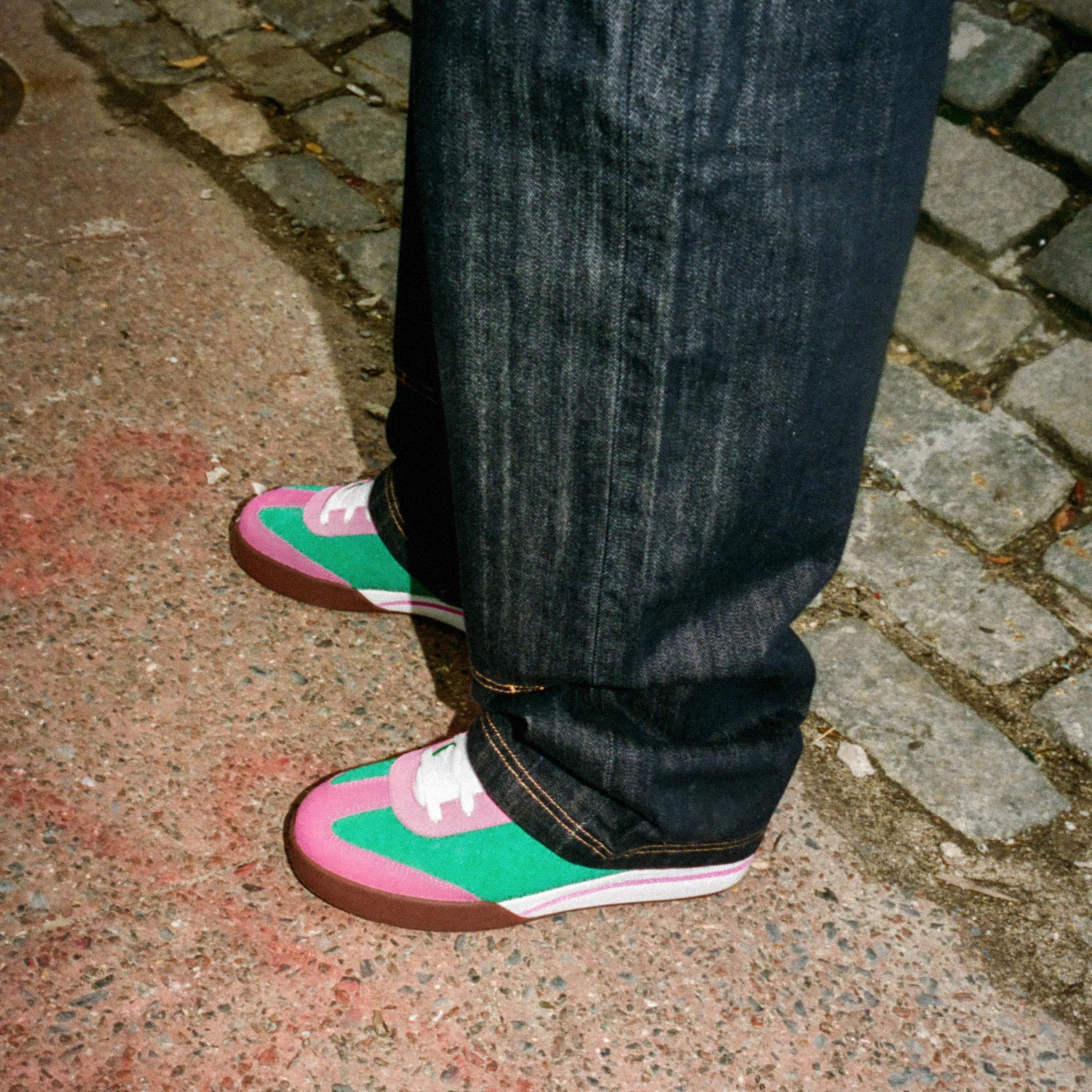Reebok X Bbc Board Flip Skate Shoes Watermelon/Pink - Image 2
