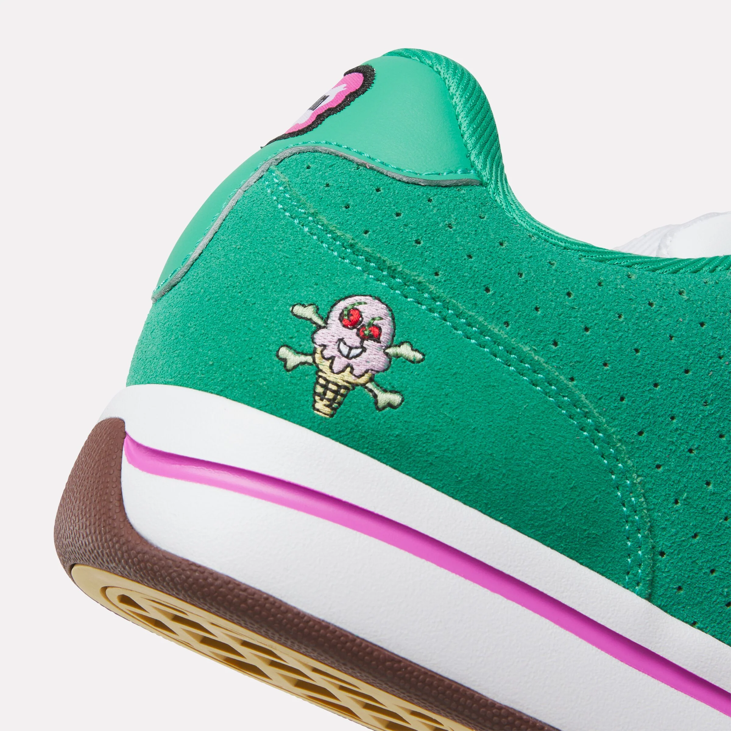 Reebok X Bbc Board Flip Skate Shoes Watermelon/Pink - Image 3