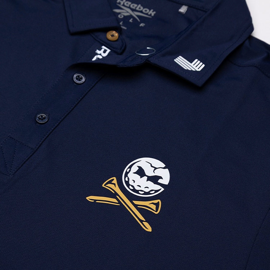 Bonded Pique Polo Vector Navy - Image 2