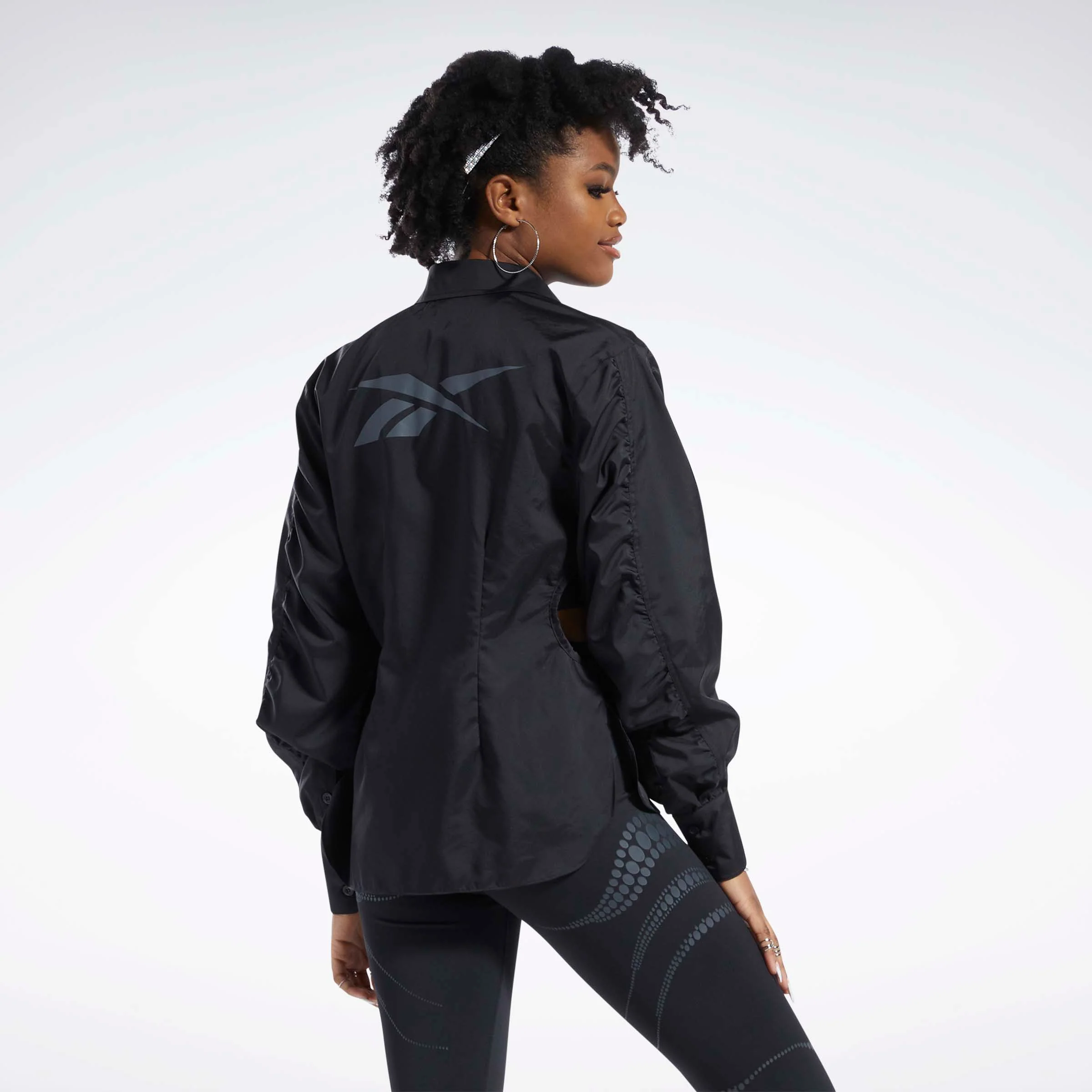 Cardi B Long-Sleeve Top Black - Image 7