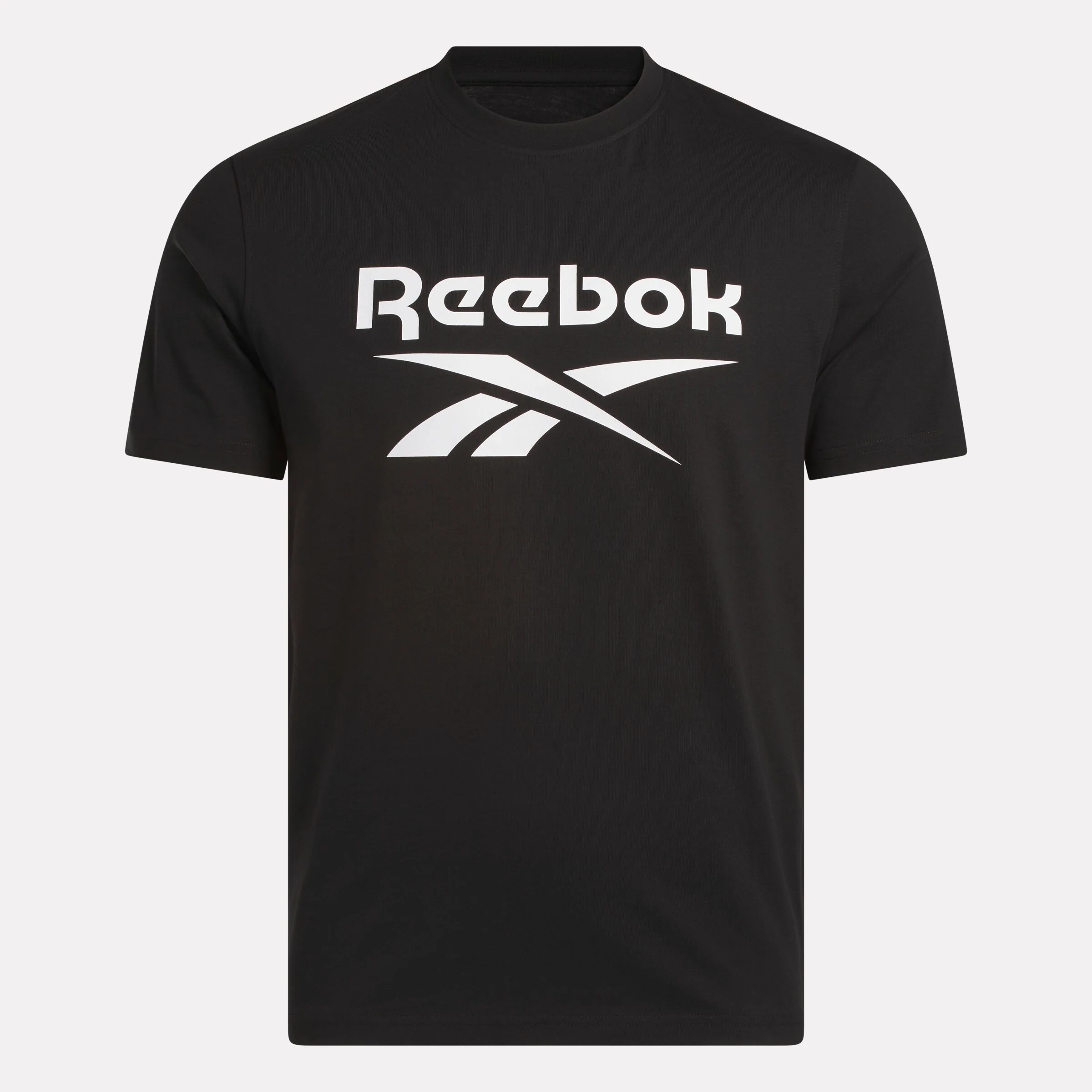 Chad Big Logo Crew Neck Ss Tee Black - Image 4