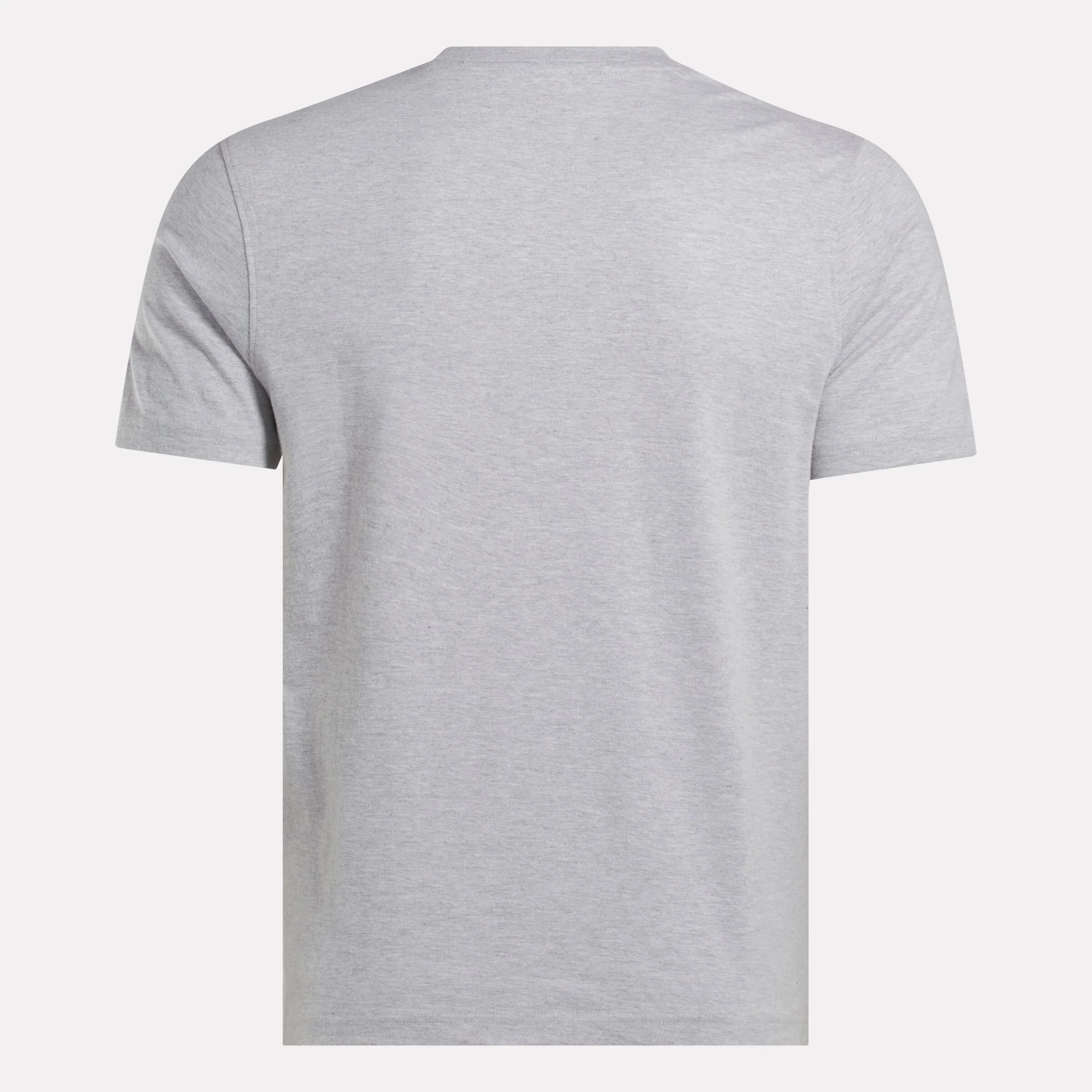 Chad Big Logo Crew Neck Ss Tee Light Grey Marl - Image 5