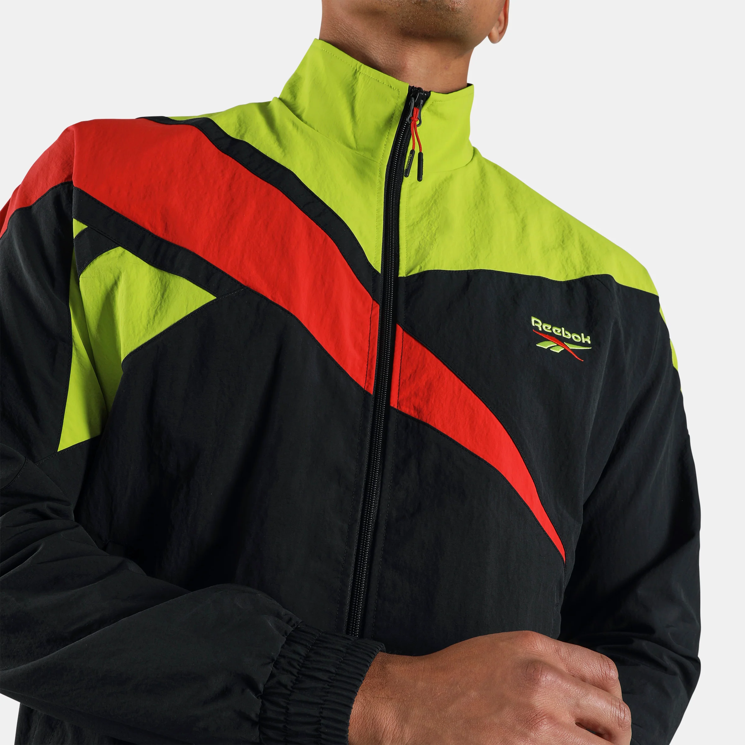 Cl F Fr Tracktop Black/Retro Lime - Image 4