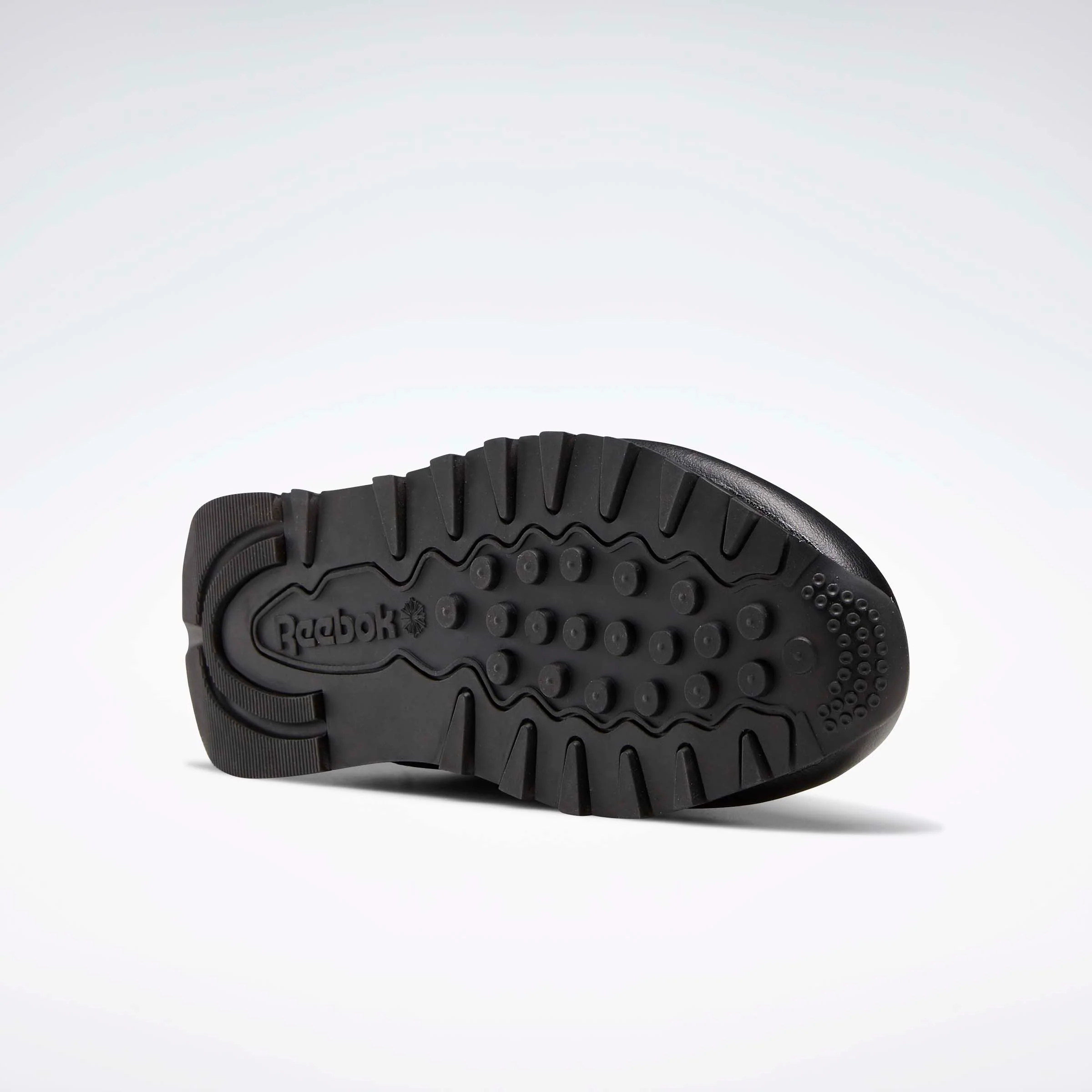 Classic Leather Shoes - Big Kids Black/Black/Black - Image 5
