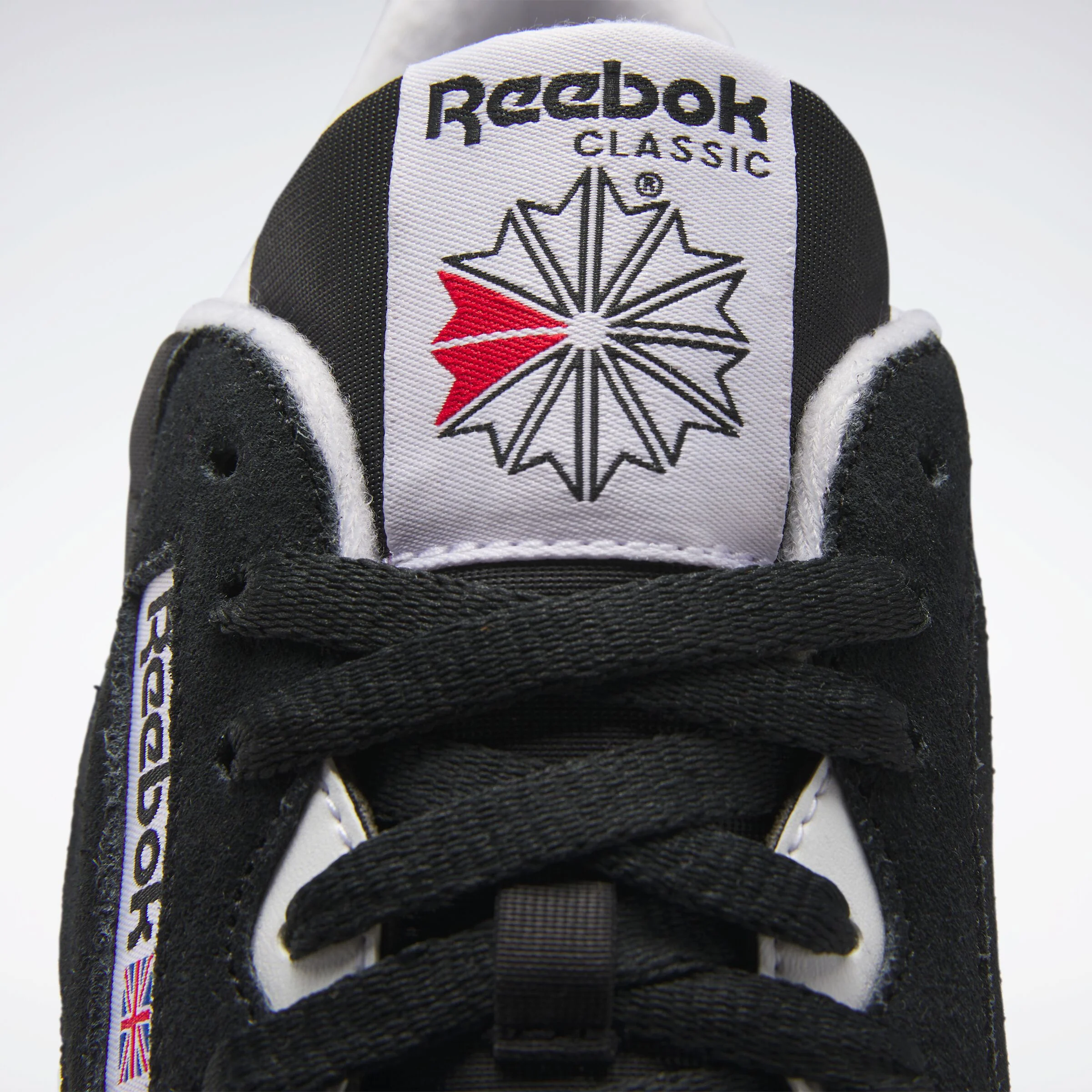 Classic Nylon Shoes Black/White/White - Image 5