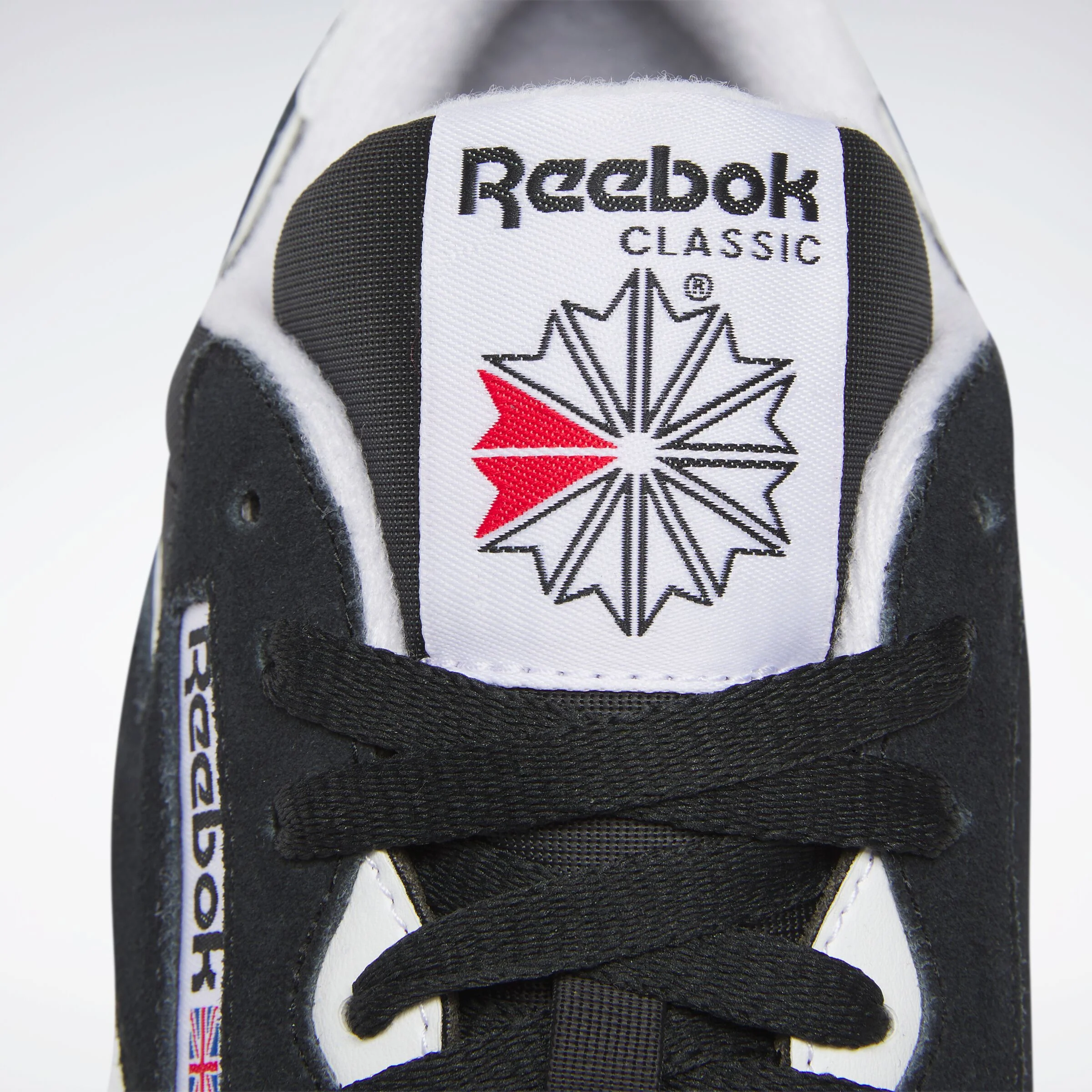 Classic Nylon Shoes Black/White/White - Image 7