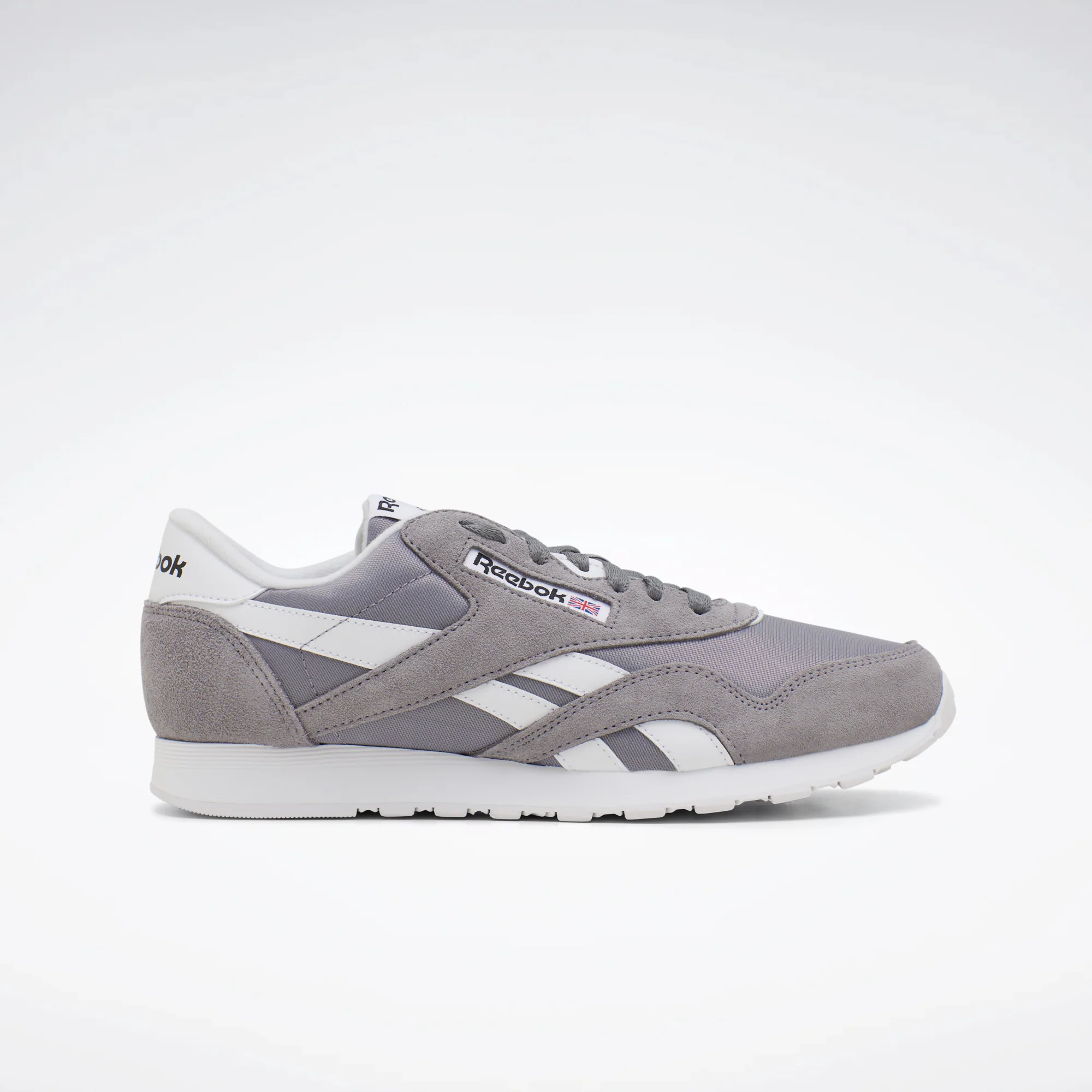 Classic Nylon Shoes Pure Grey 5/White/White
