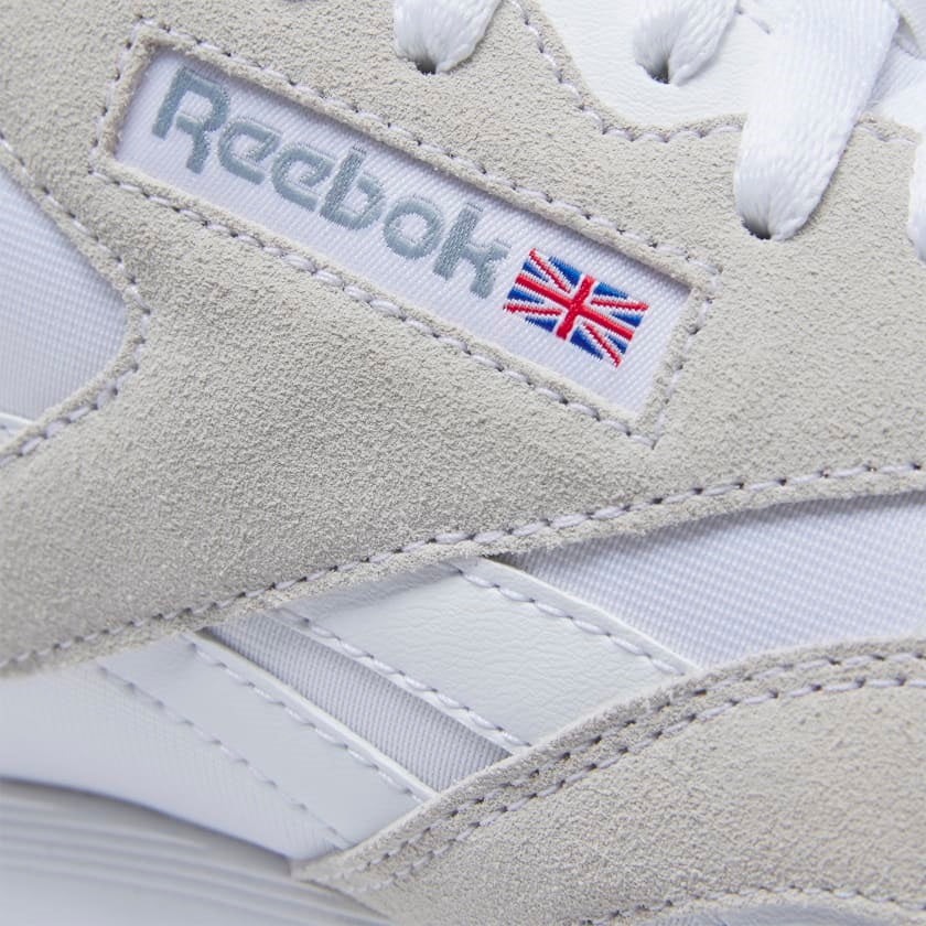 Classic Nylon Shoes White/White/White - Image 8