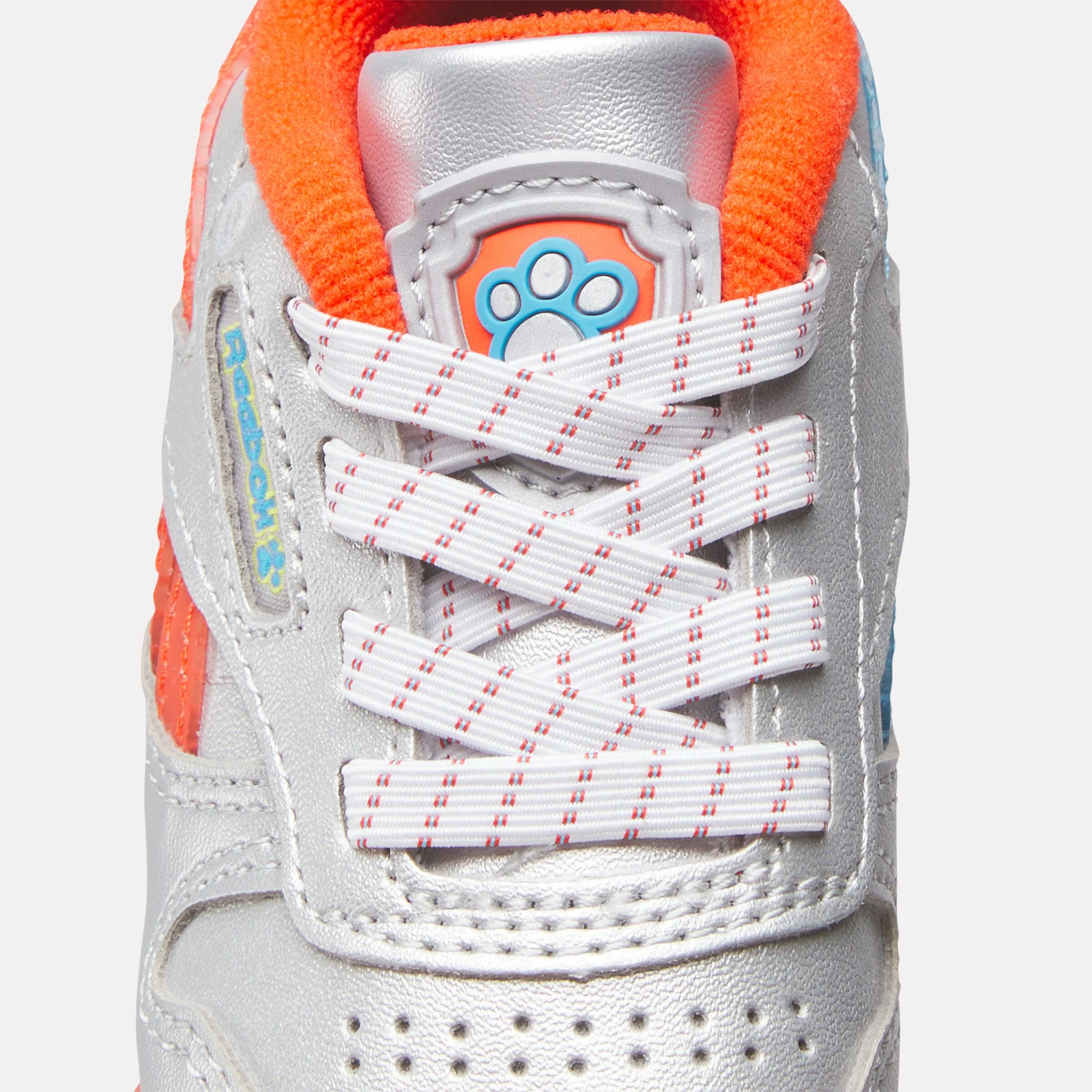 Reebok X Paw Patrol Cl Step N' Flash 2.0 Elastic Lace Shoes Silver/Red/Red - Image 7