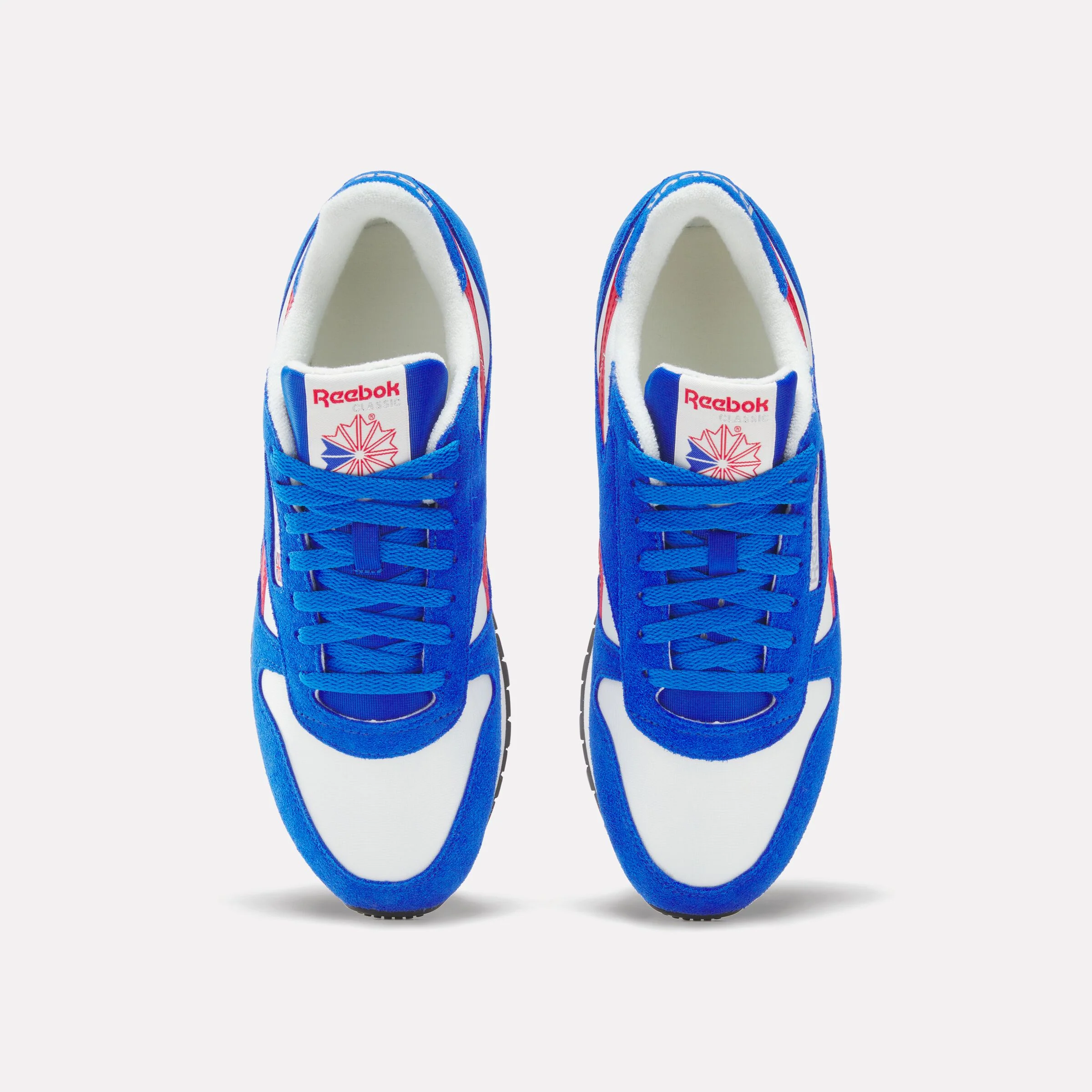 Classic Leather Chalk/Optimum Blue/Vector Red - Image 2