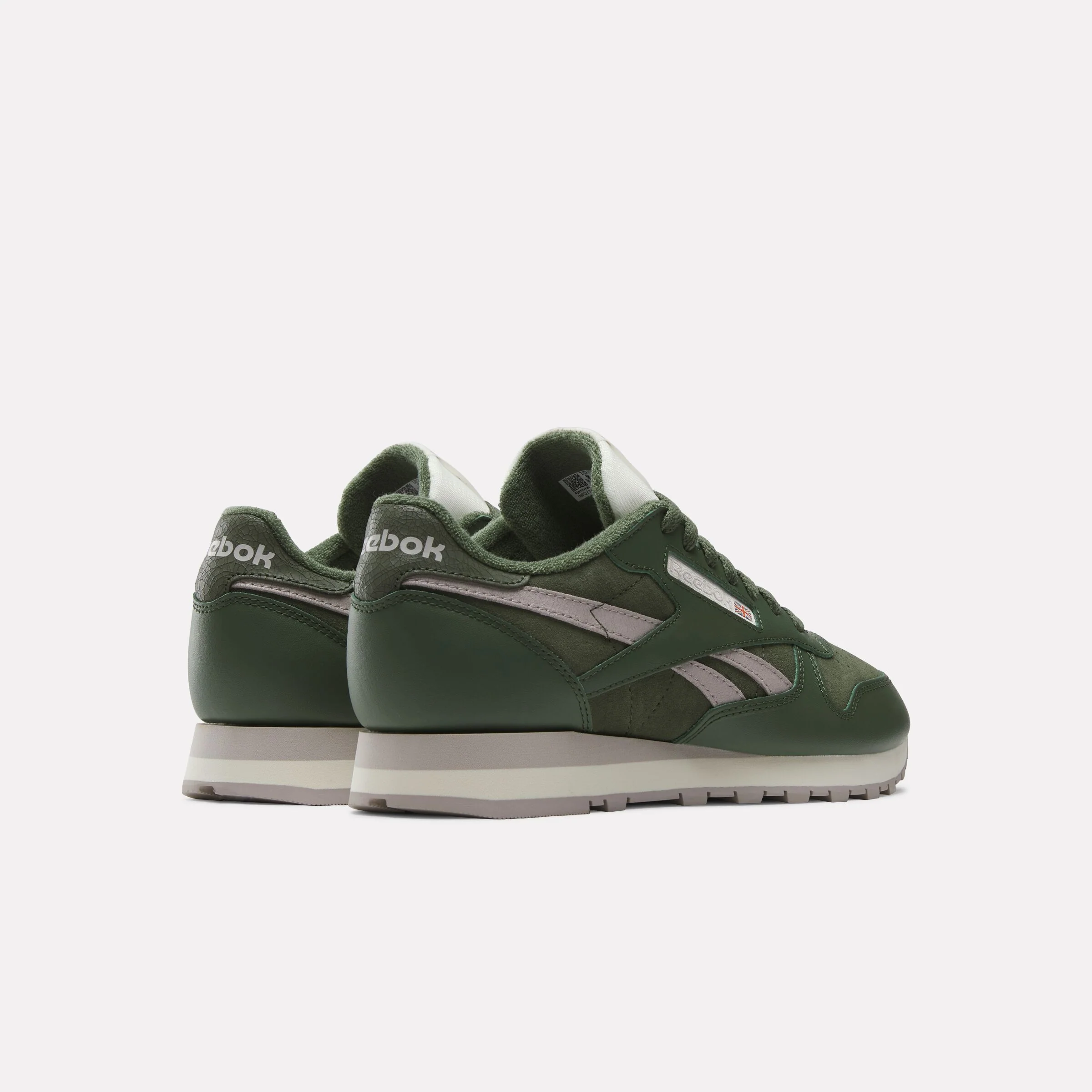 Classic Leather Green/Green/Hazy Grey - Image 3