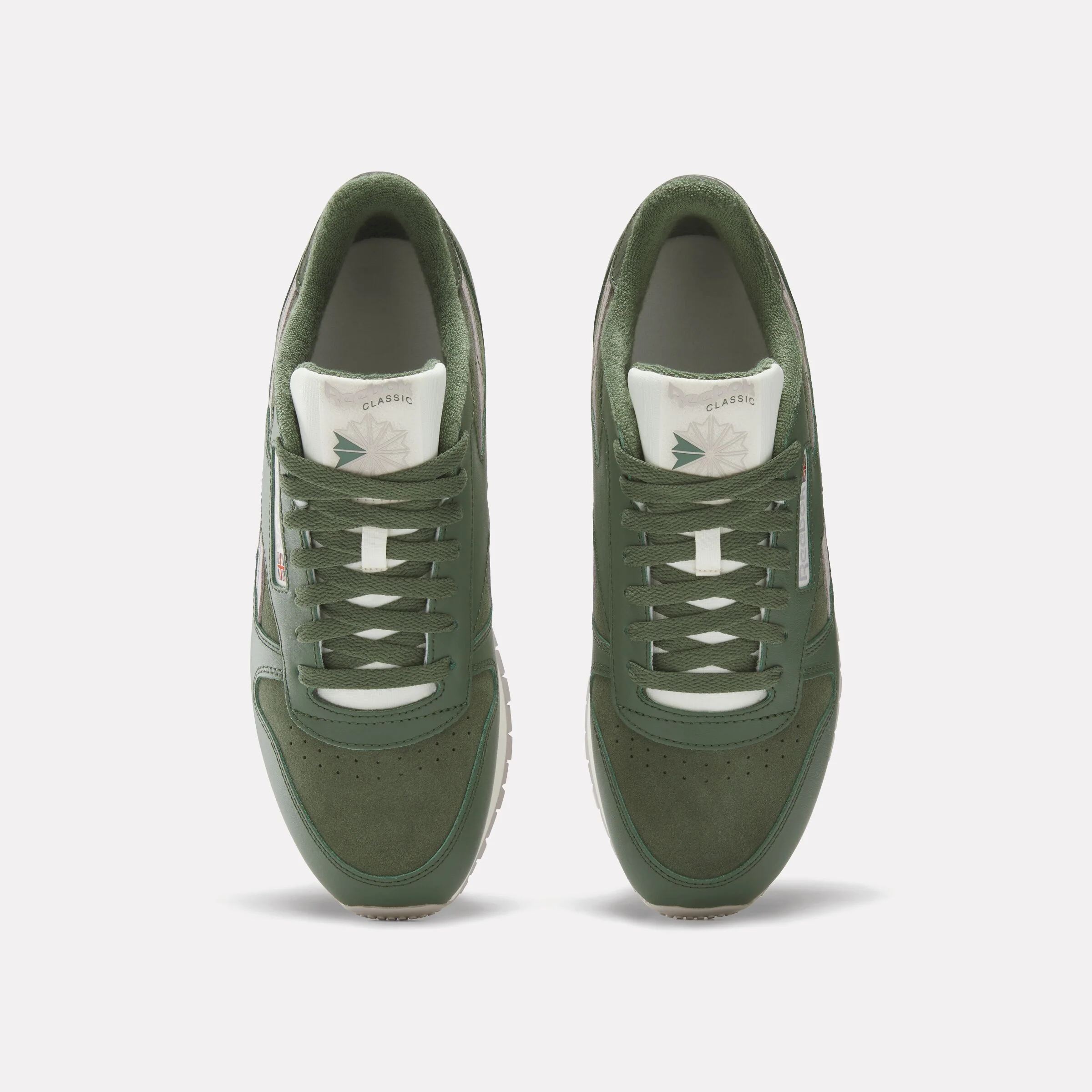 Classic Leather Green/Green/Hazy Grey - Image 4