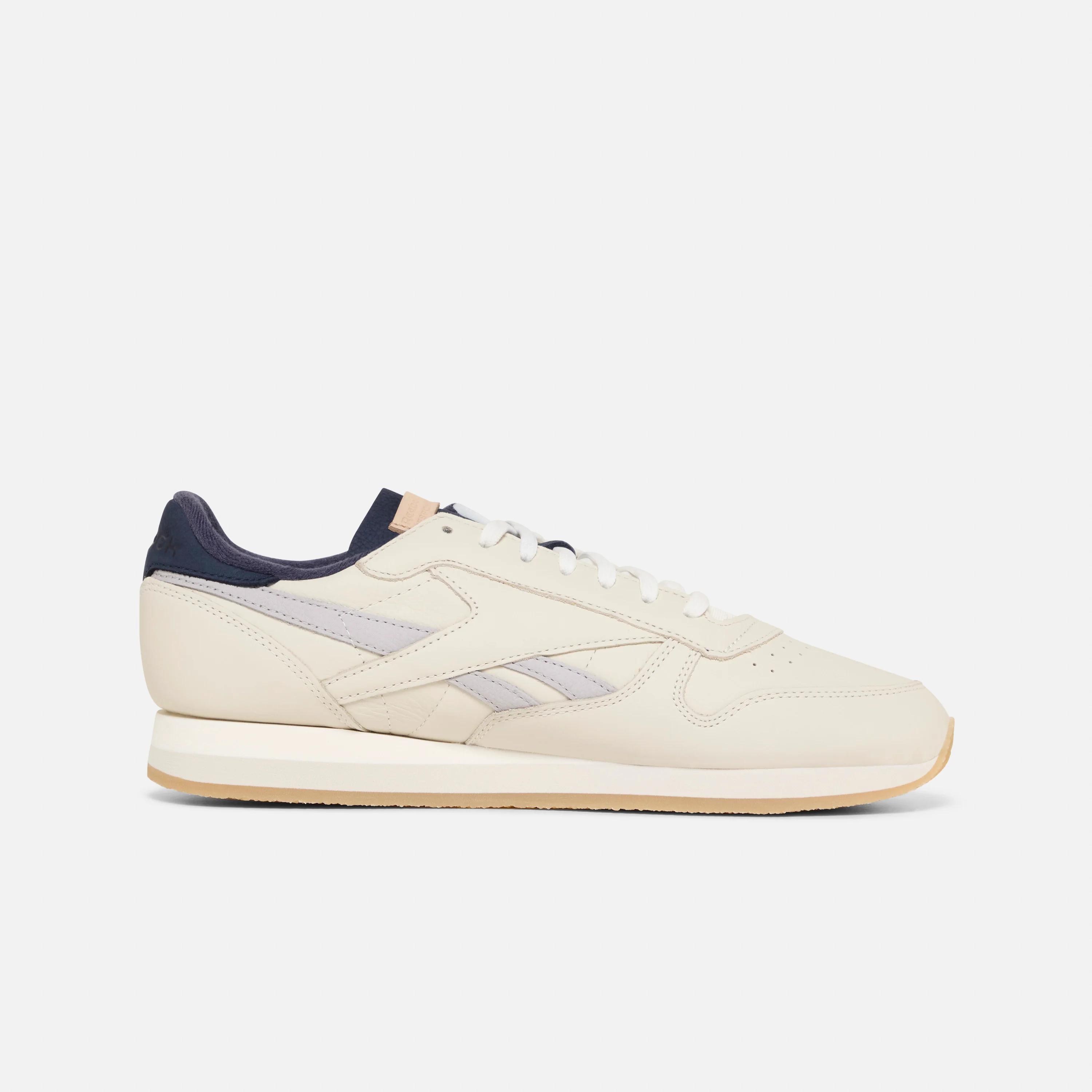 Classic Leather Premium Chalk/Vector Navy/Grey - Image 3