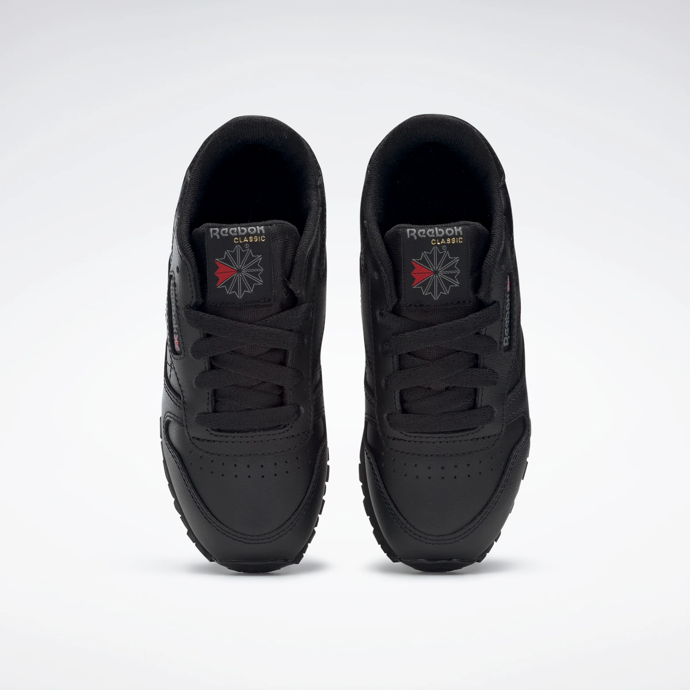 Classic Leather Shoes - Little Kids Black - Image 3