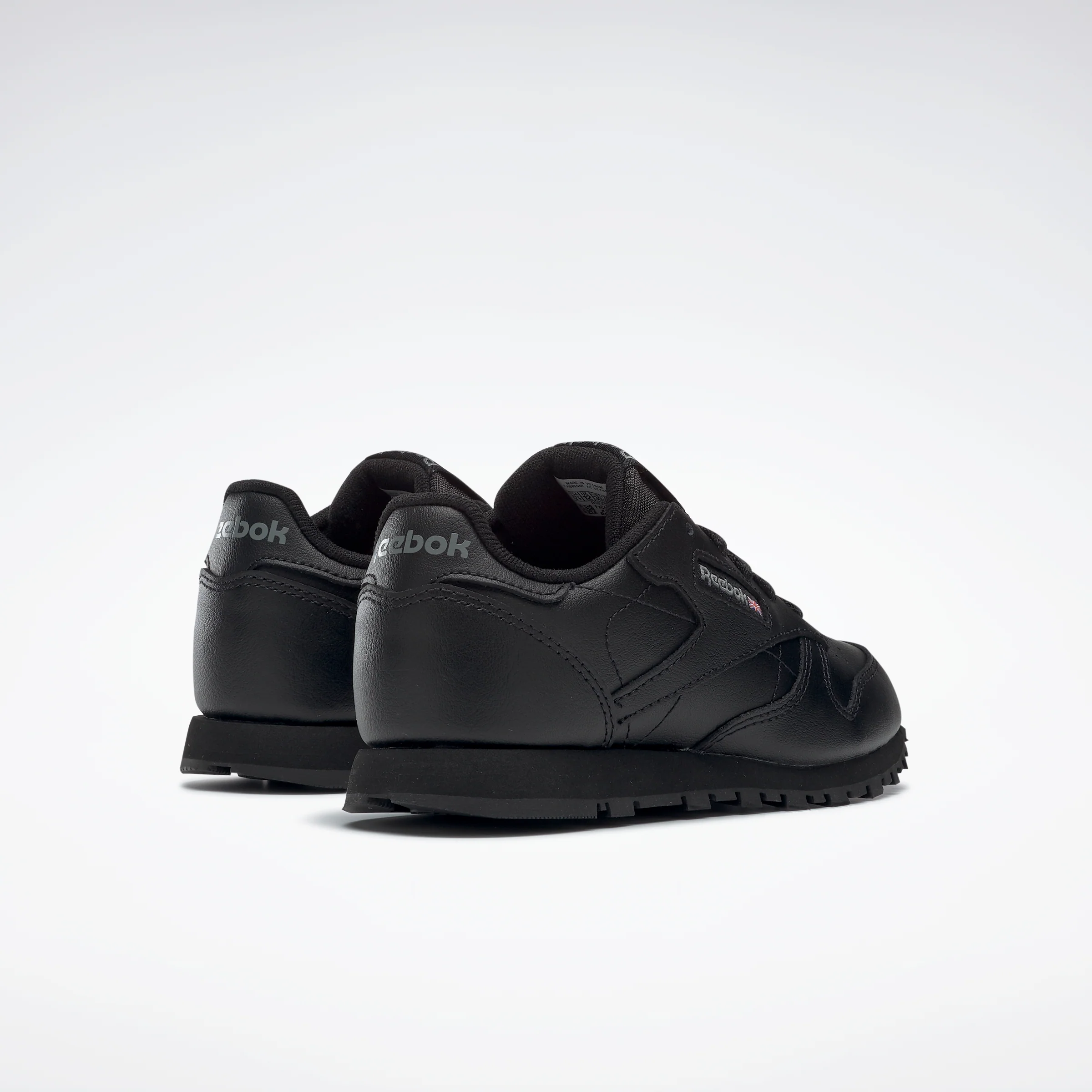Classic Leather Shoes - Little Kids Black - Image 7