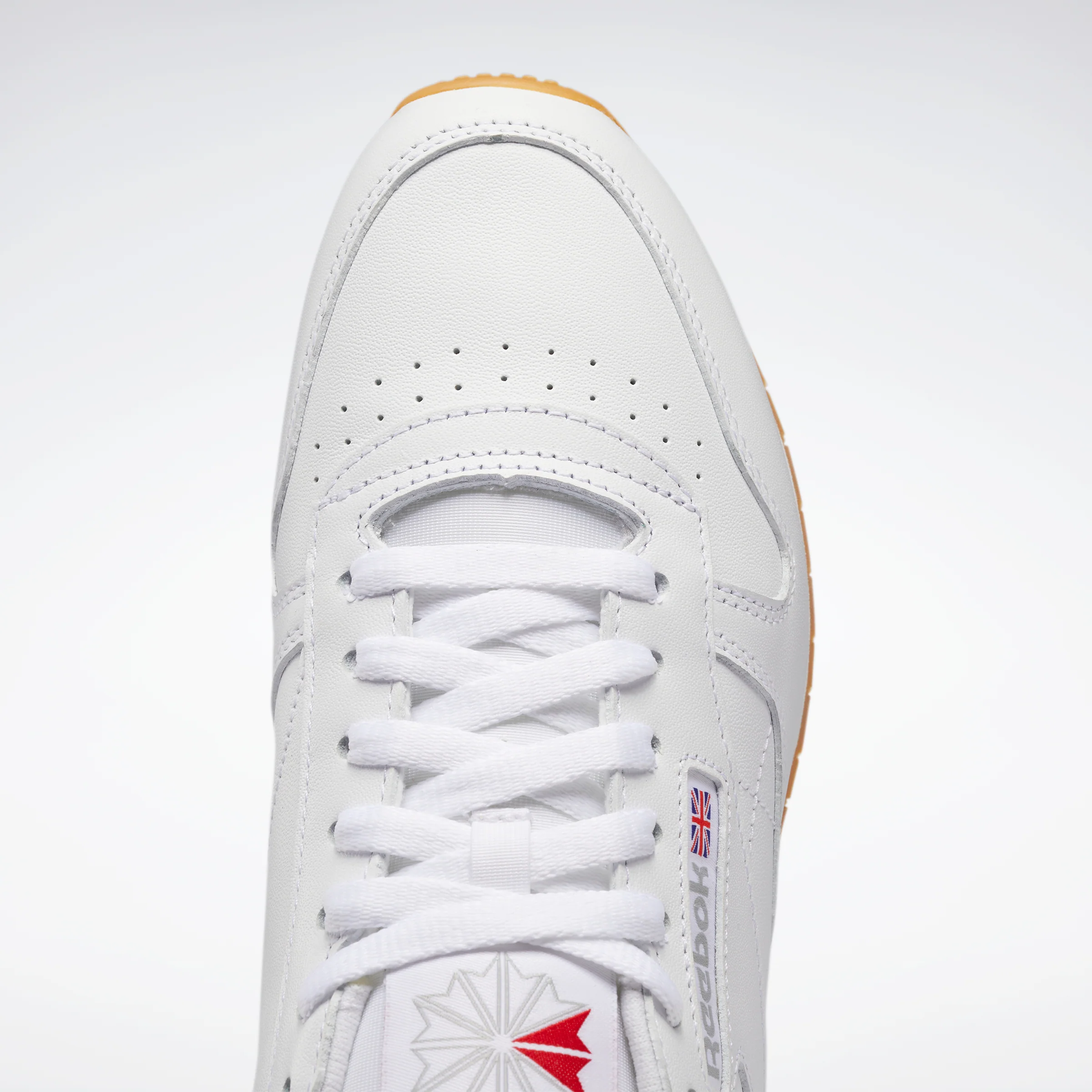 Classic Leather Shoes White/Pure Grey 3 - Image 7