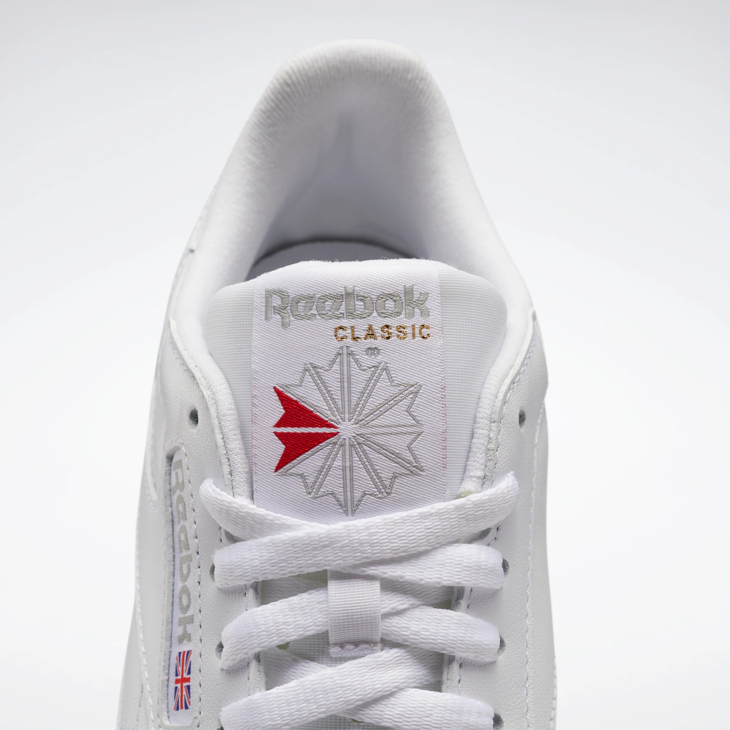 Classic Leather Shoes White/Pure Grey 3 - Image 8