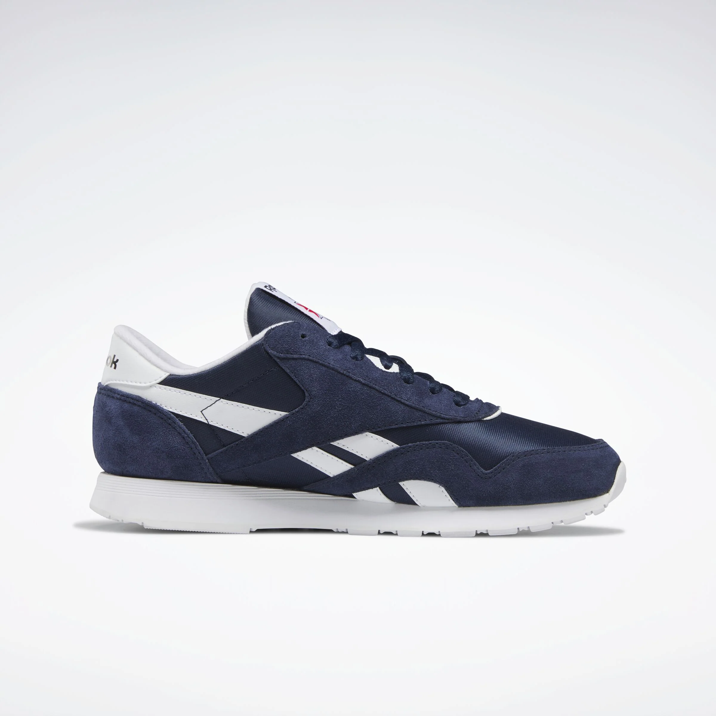 Classic Nylon Men's Shoes Vector Navy/White/White - Image 5