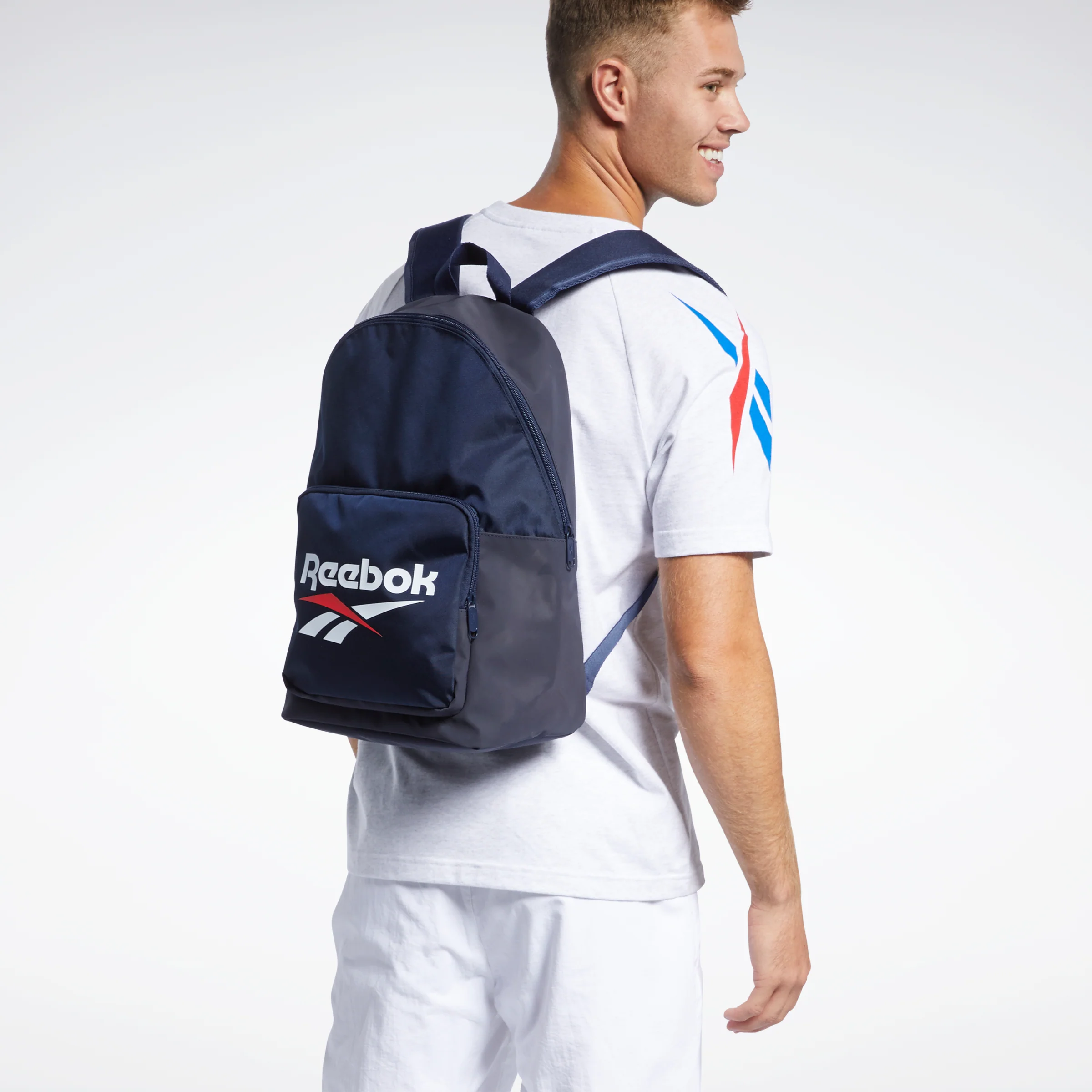 Classics Foundation Backpack Vector Navy/Vector Navy - Image 4