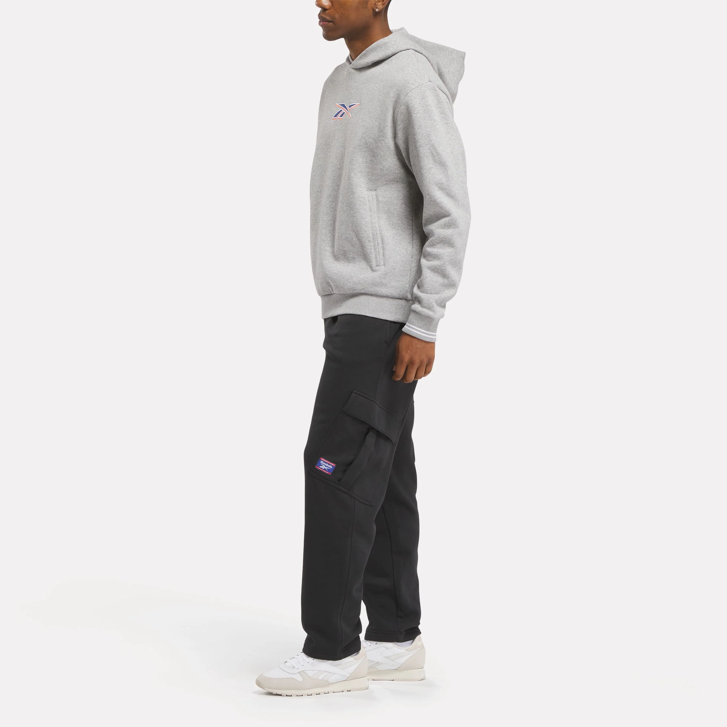 Classics Uniform Hoodie Med Grey Heather/Med Grey - Image 2