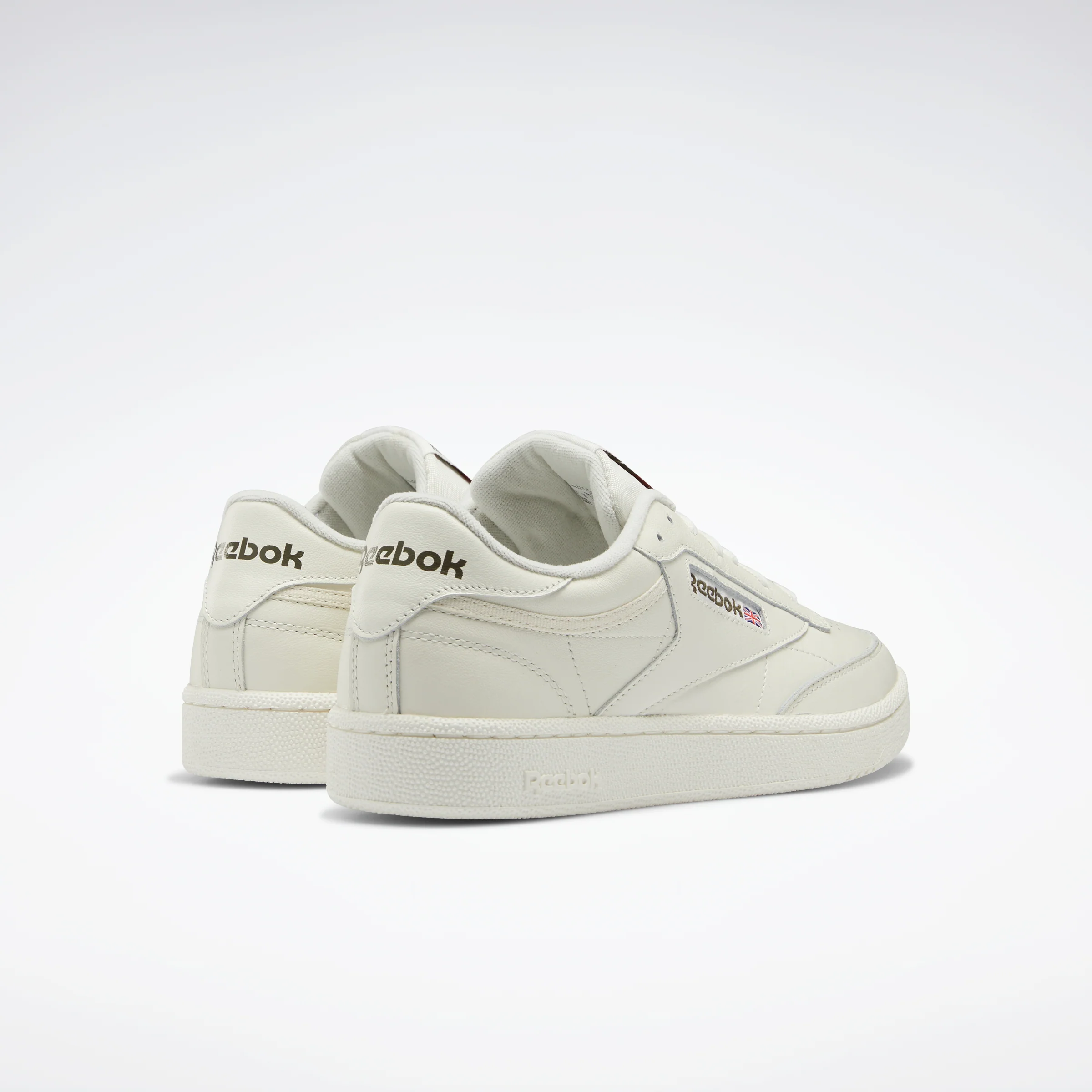 Club C 85 Shoes Chalk/Chalk/Army Green - Image 6