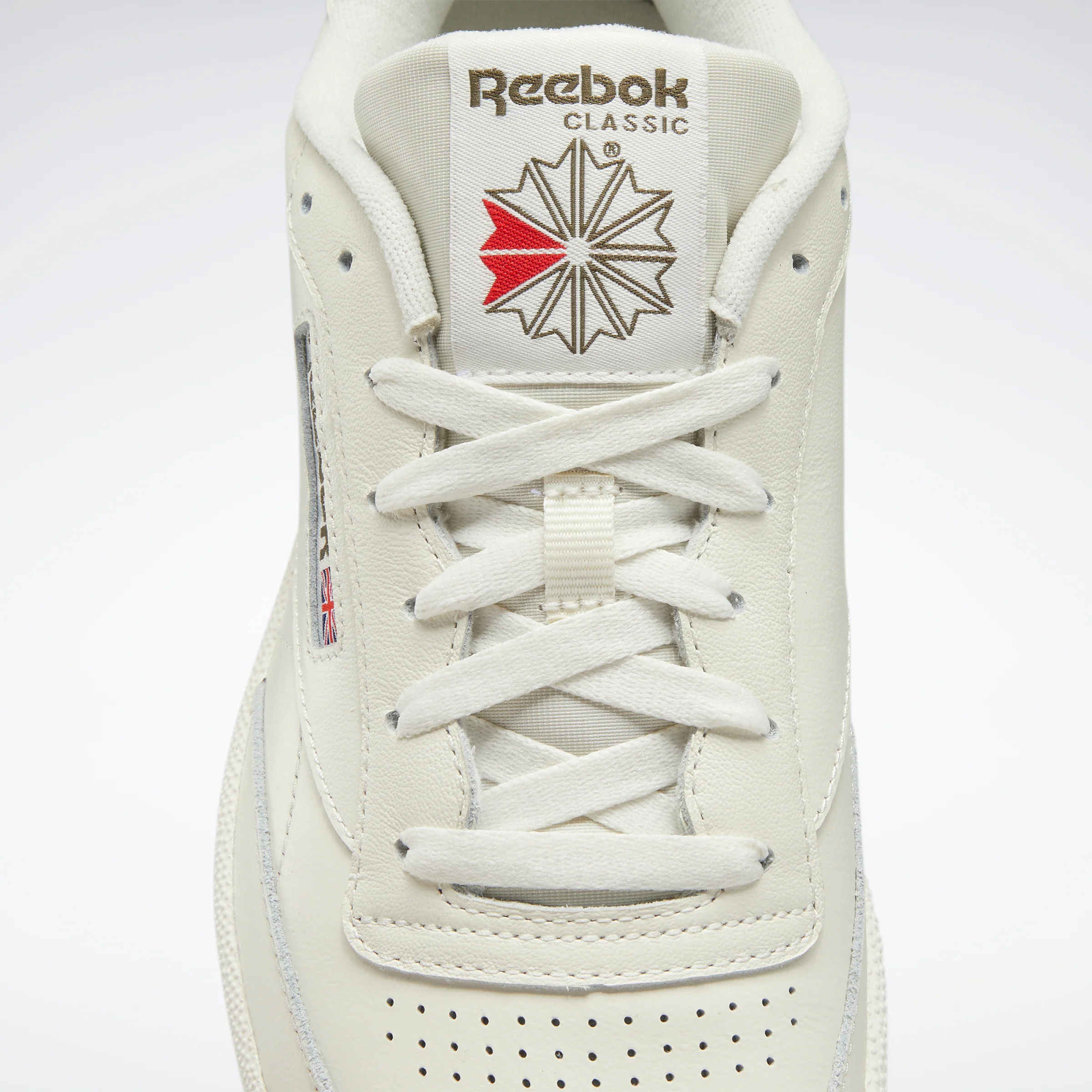 Club C 85 Shoes Chalk/Chalk/Army Green - Image 7