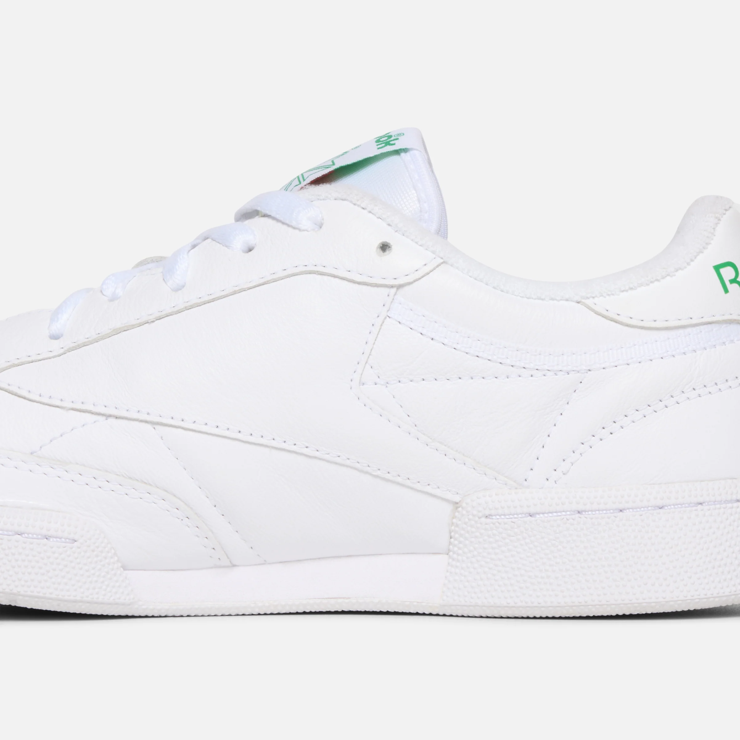 Club C 85 Shoes Int-White/Green - Image 7