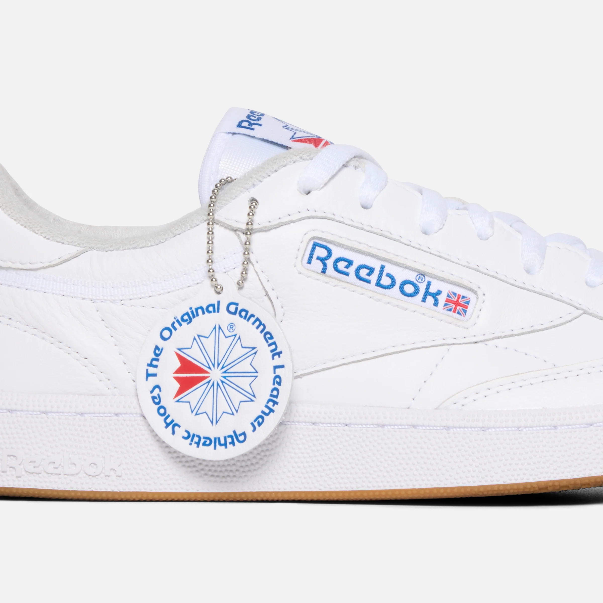 Club C 85 Shoes Int-White/Royal-Gum - Image 3