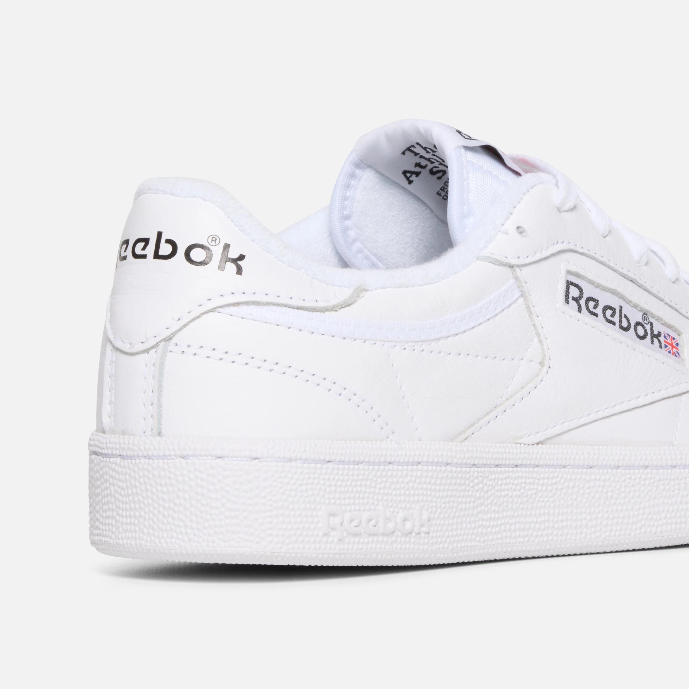 Club C 85 Shoes White/White/Black - Image 7