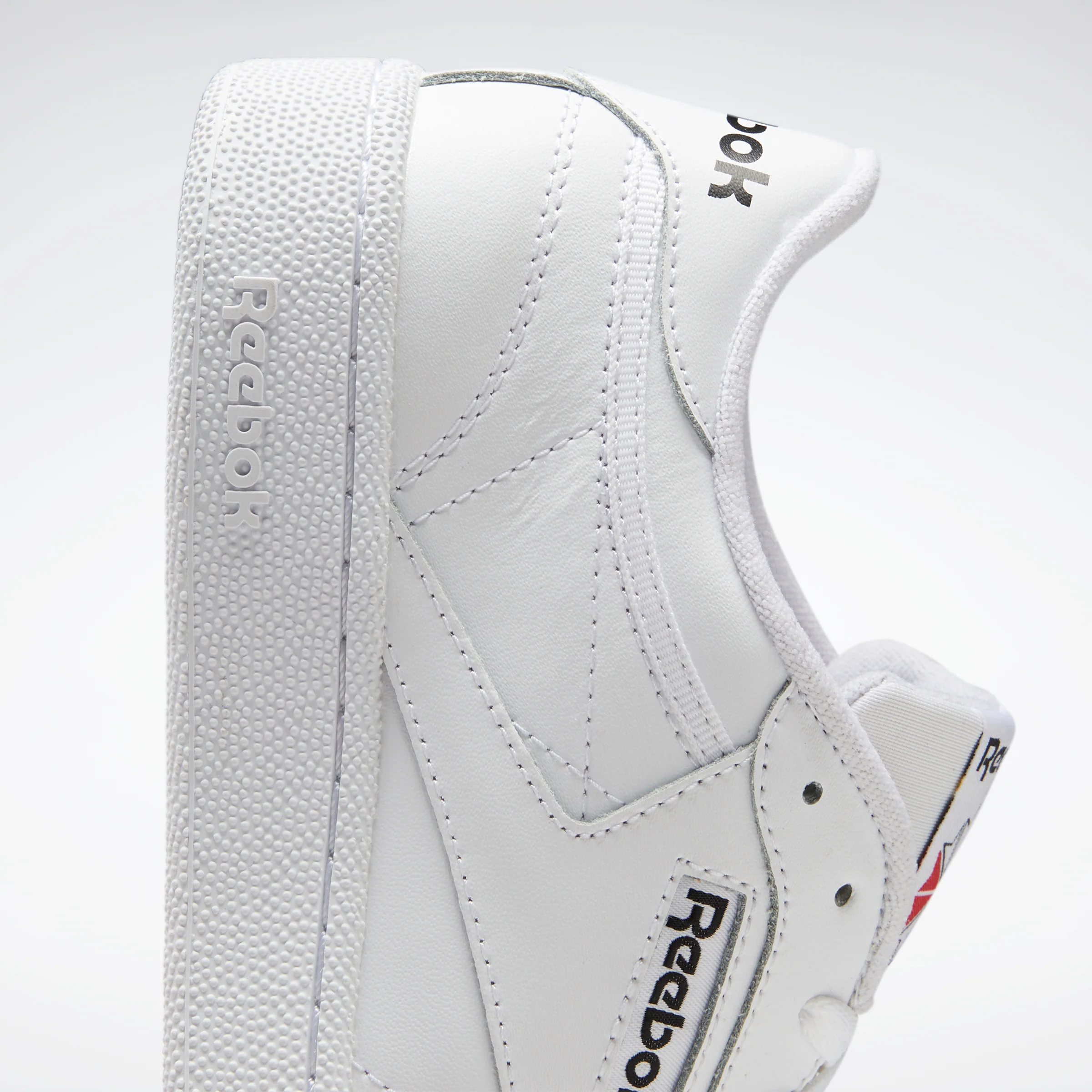 Club C 85 Shoes White/White/Black - Image 8