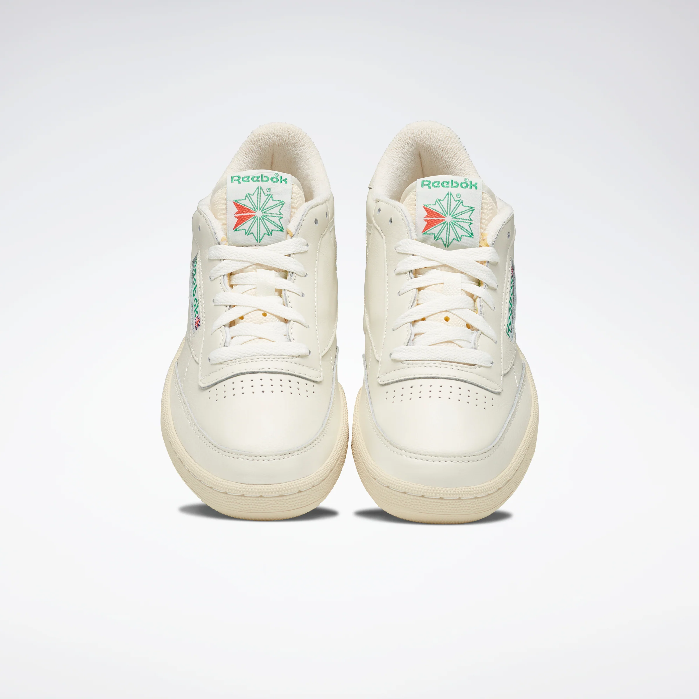Club C 85 Vintage Shoes Top-Chalk/Paperwht/Glen Green - Image 4