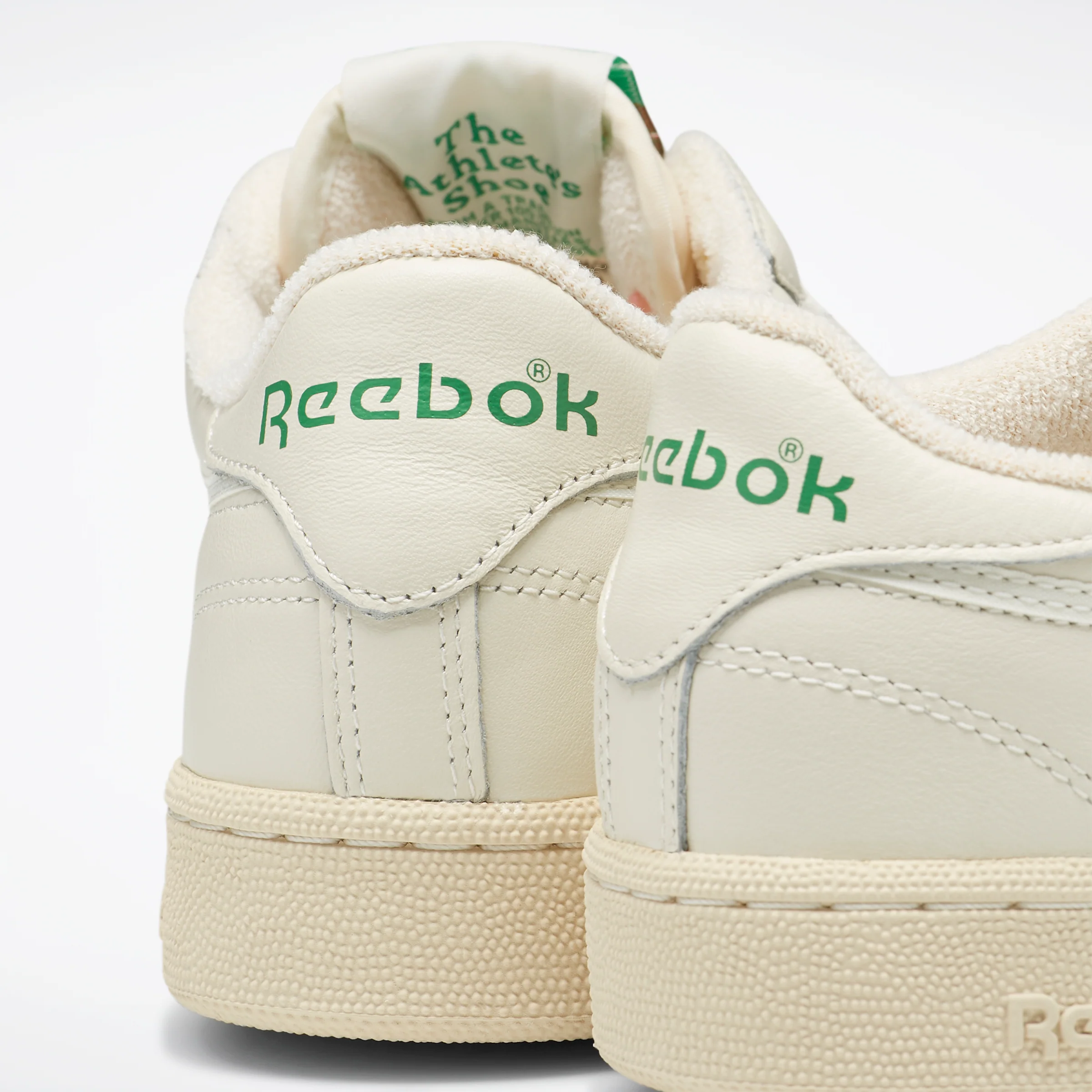 Club C 85 Vintage Shoes Top-Chalk/Paperwht/Glen Green - Image 8