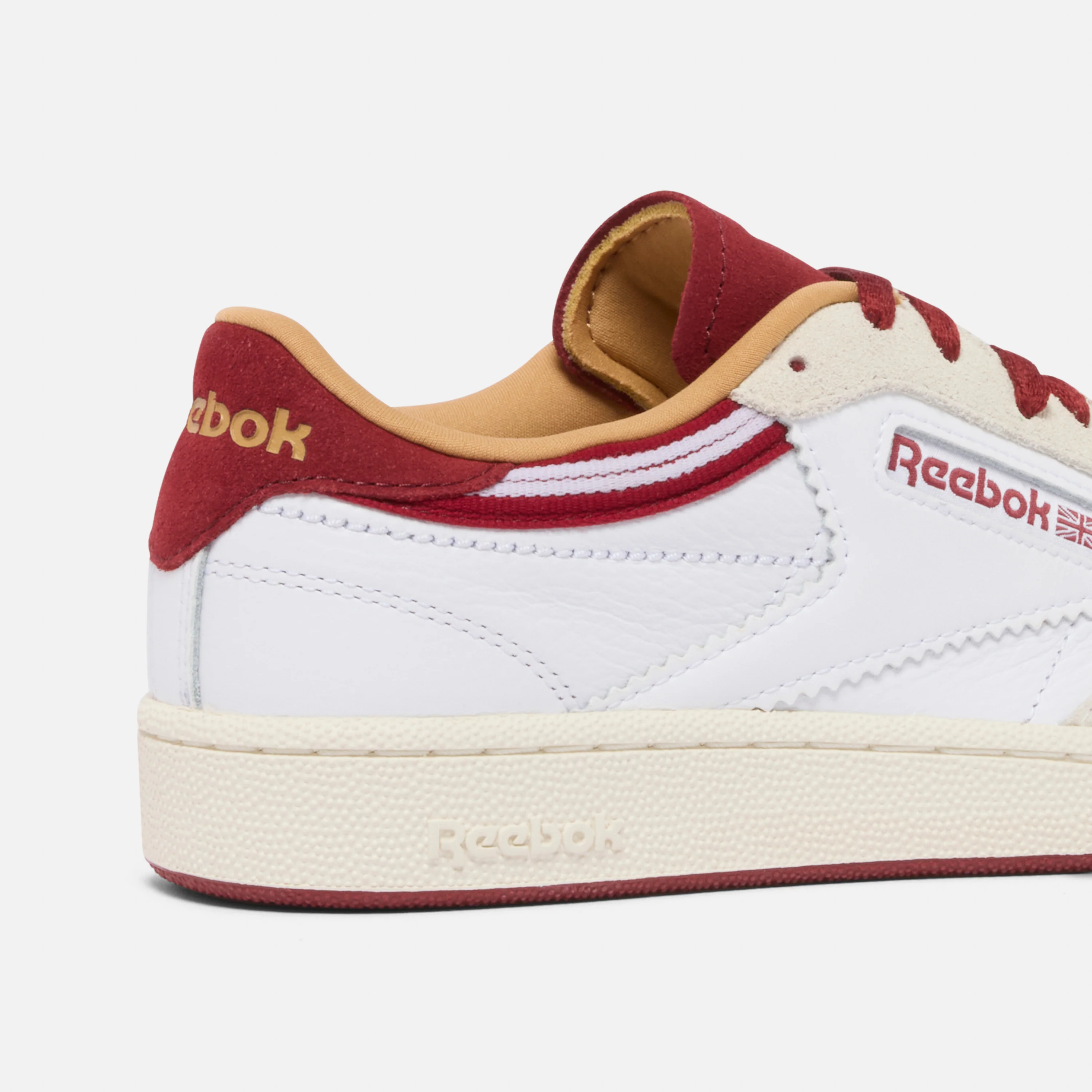 Club C 85 White/Retro Red/Chalk - Image 4