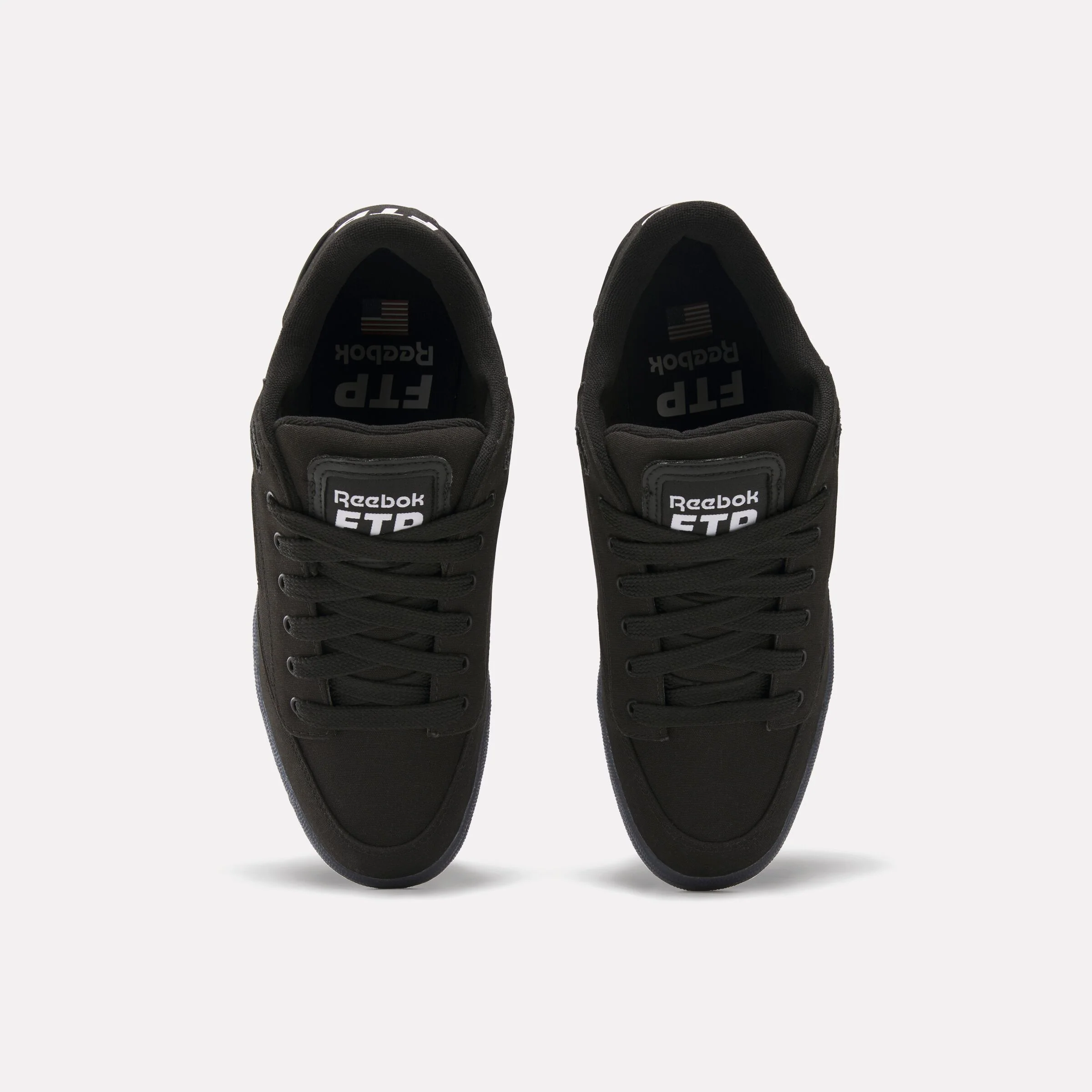 Reebok X Ftp Club C Bulc Shoes Black/White/Black - Image 5